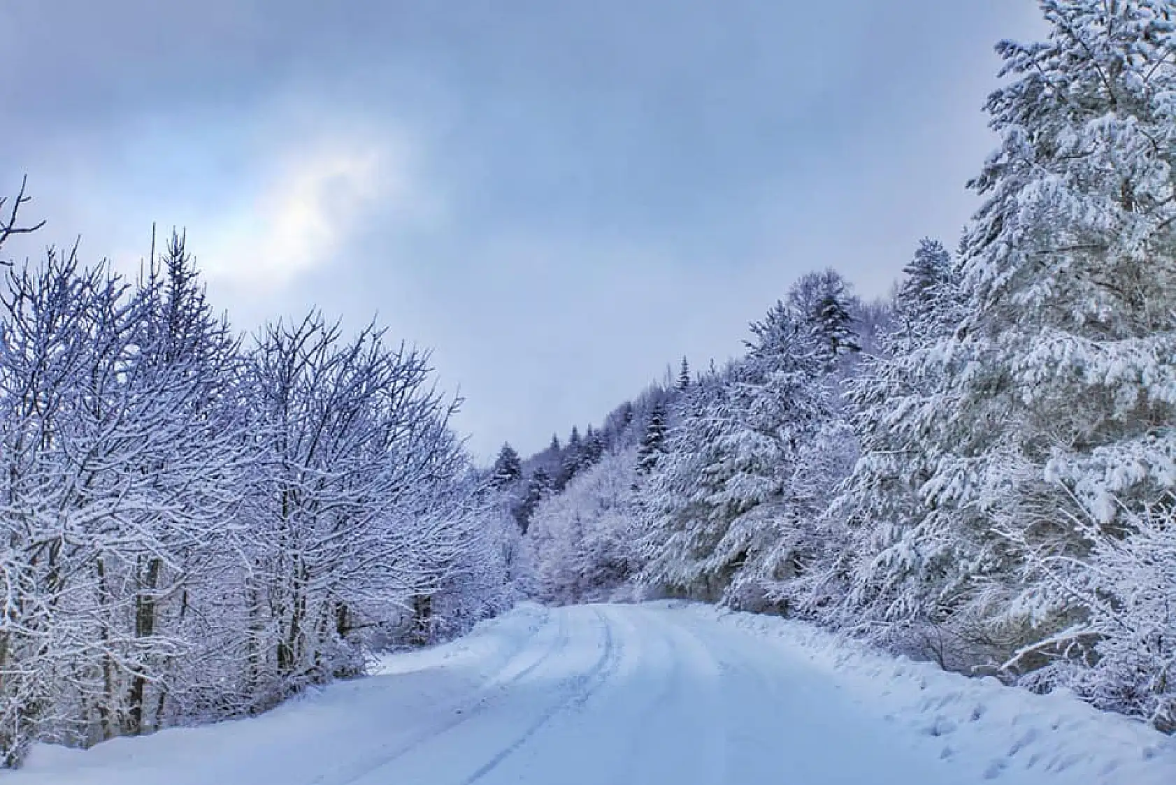 Ulus'tan kar manzaraları