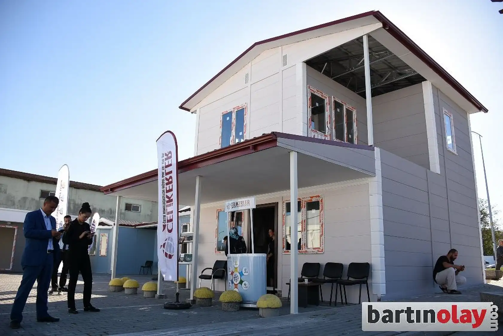 Çeliklerler, fuarda mini mahalle kurdu 