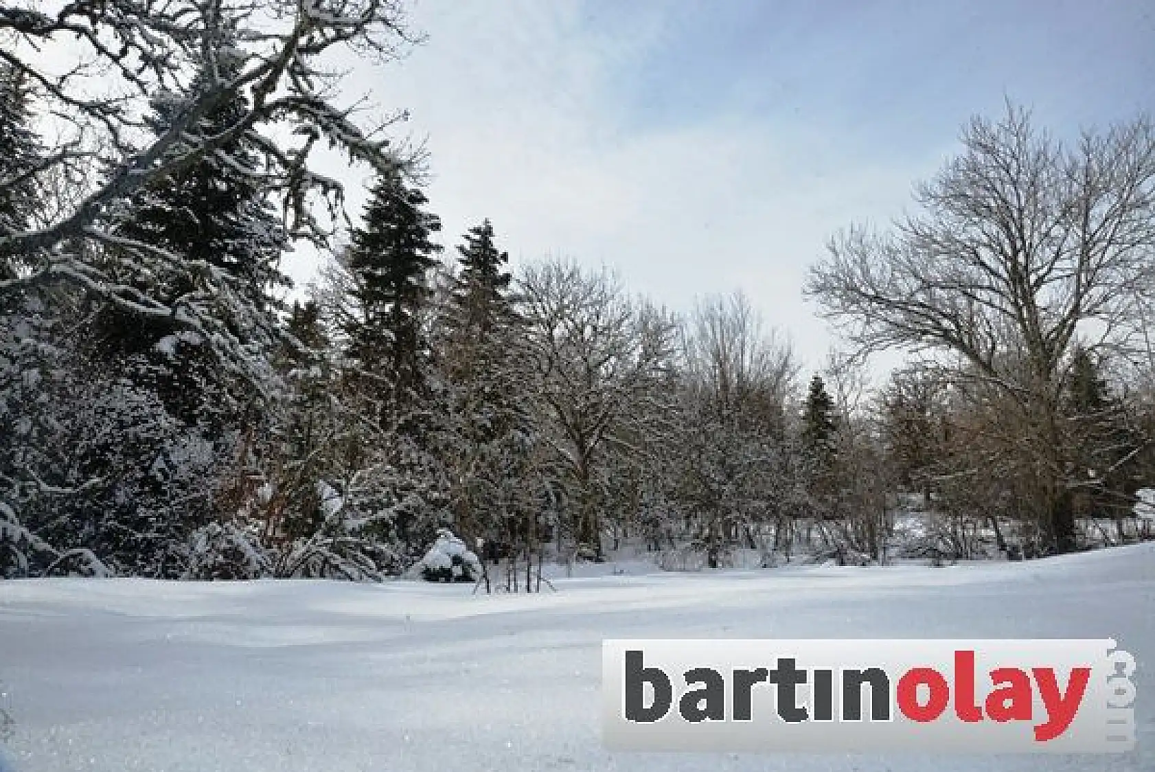 Küre Dağlarında büyüleyici kış manzaraları