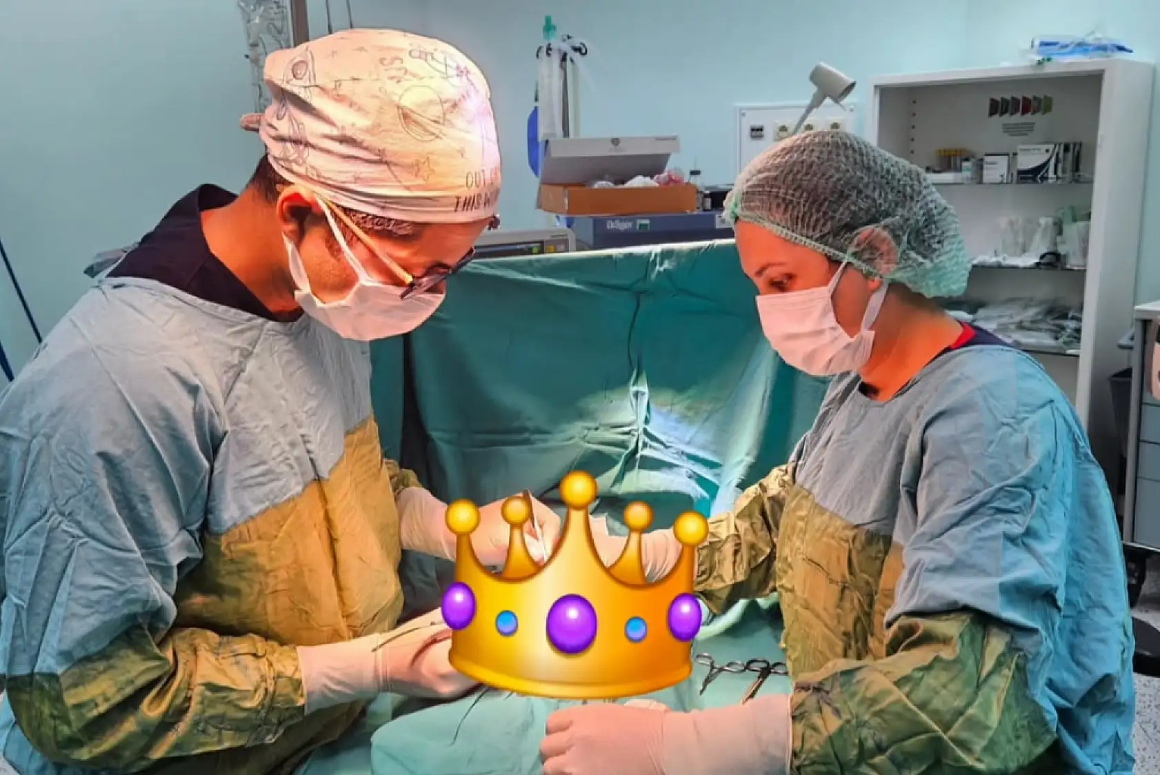 Kadın Doğum Hastanesinde Sünnet şöleni