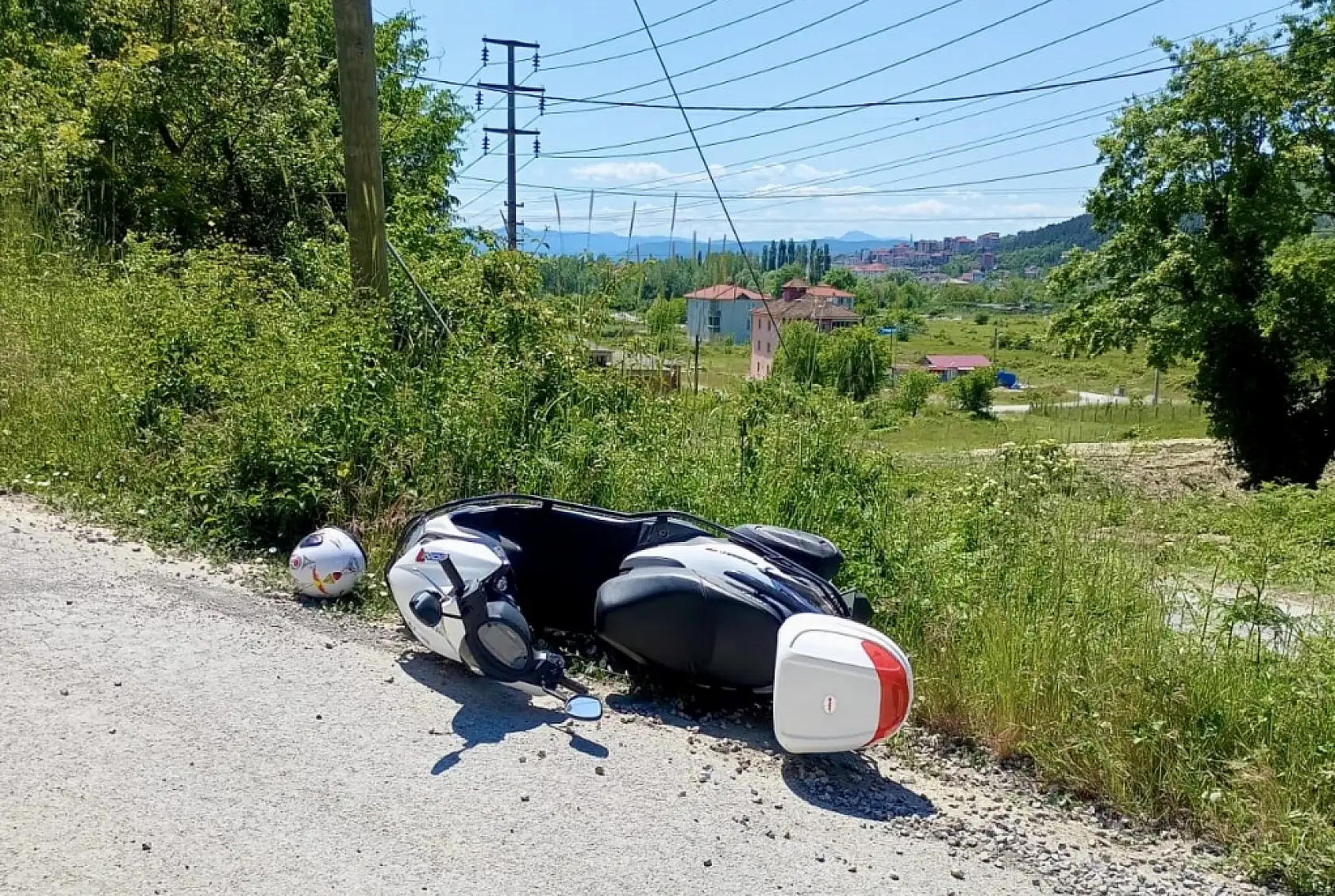 Mıcıra girince kontrolü kaybetti