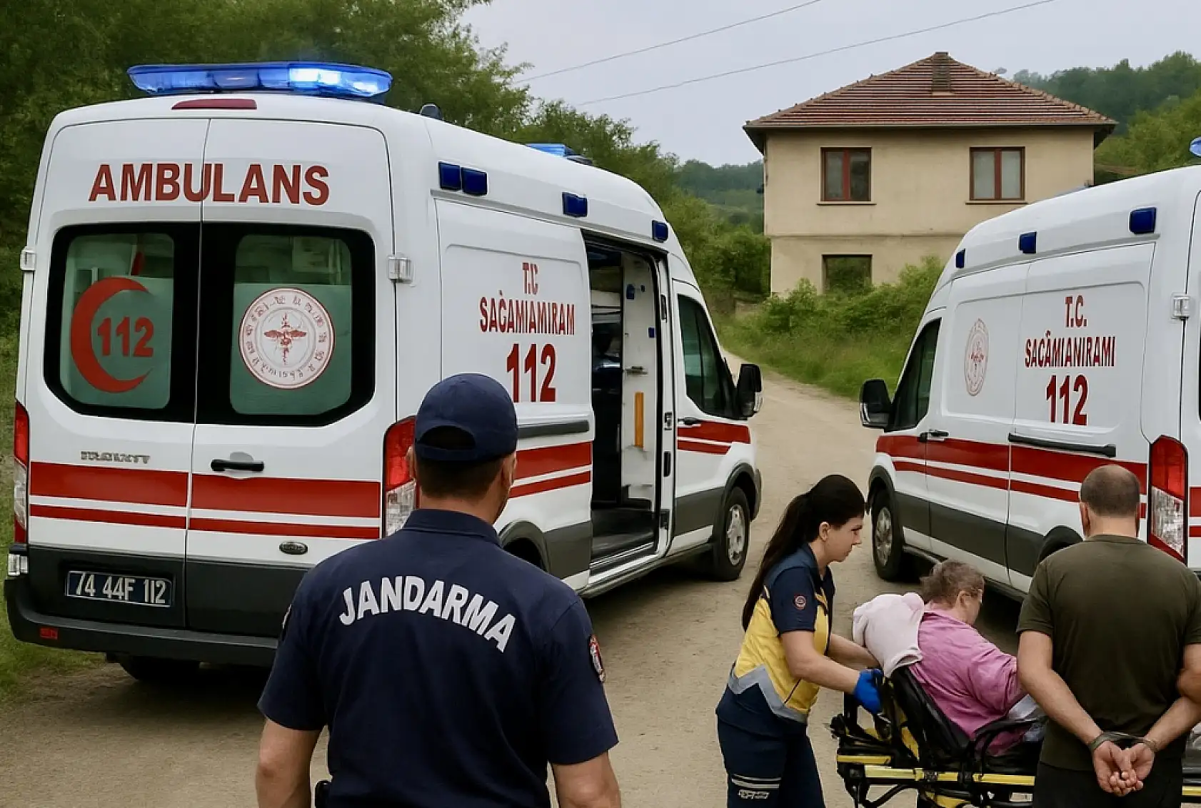 Bartın'da Komşu Kavgası kanlı bitti