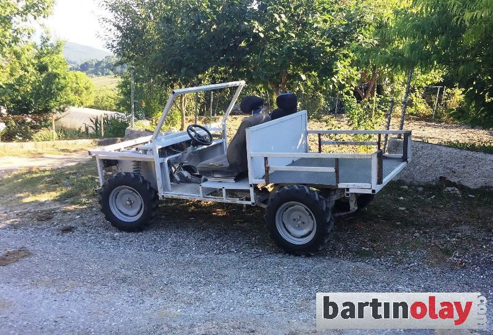 Bartınlı usta 4 çeker arazi aracı yaptı