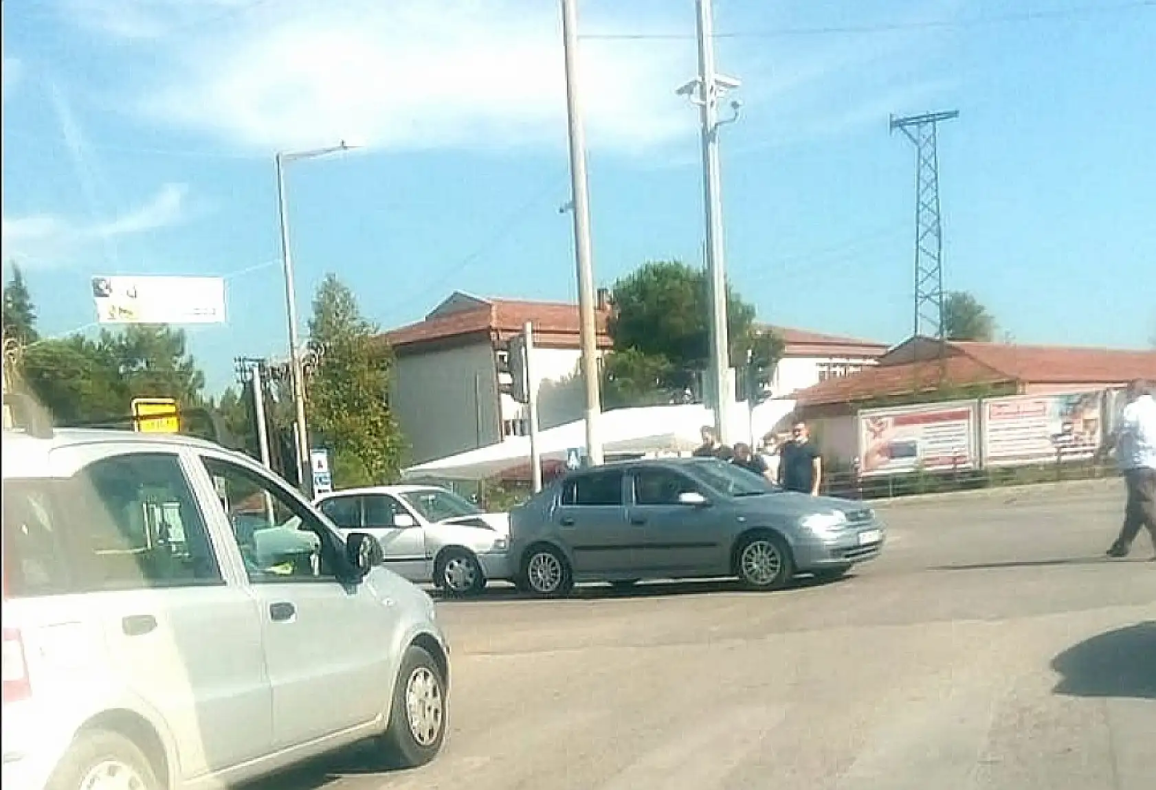 Kozcağız terminal kavşağında kaza