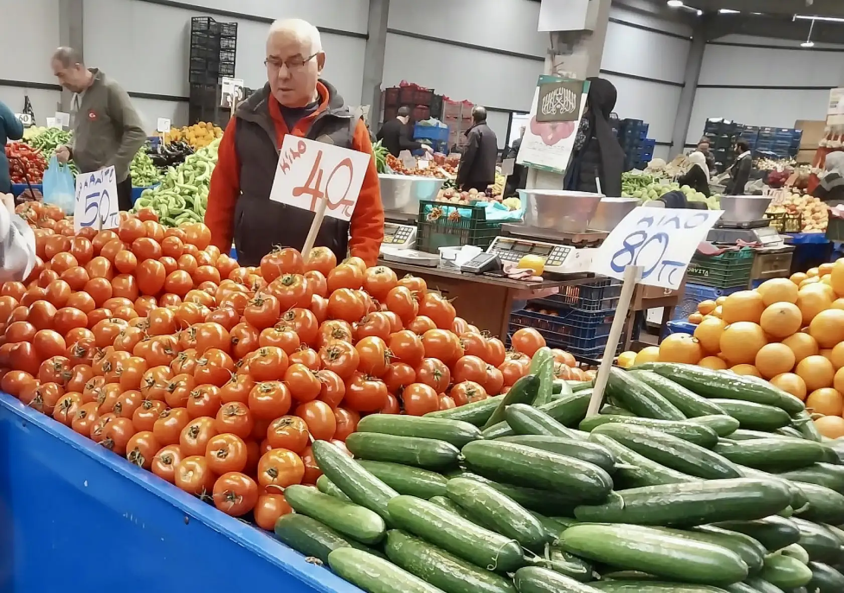 Pazara cemre düştü