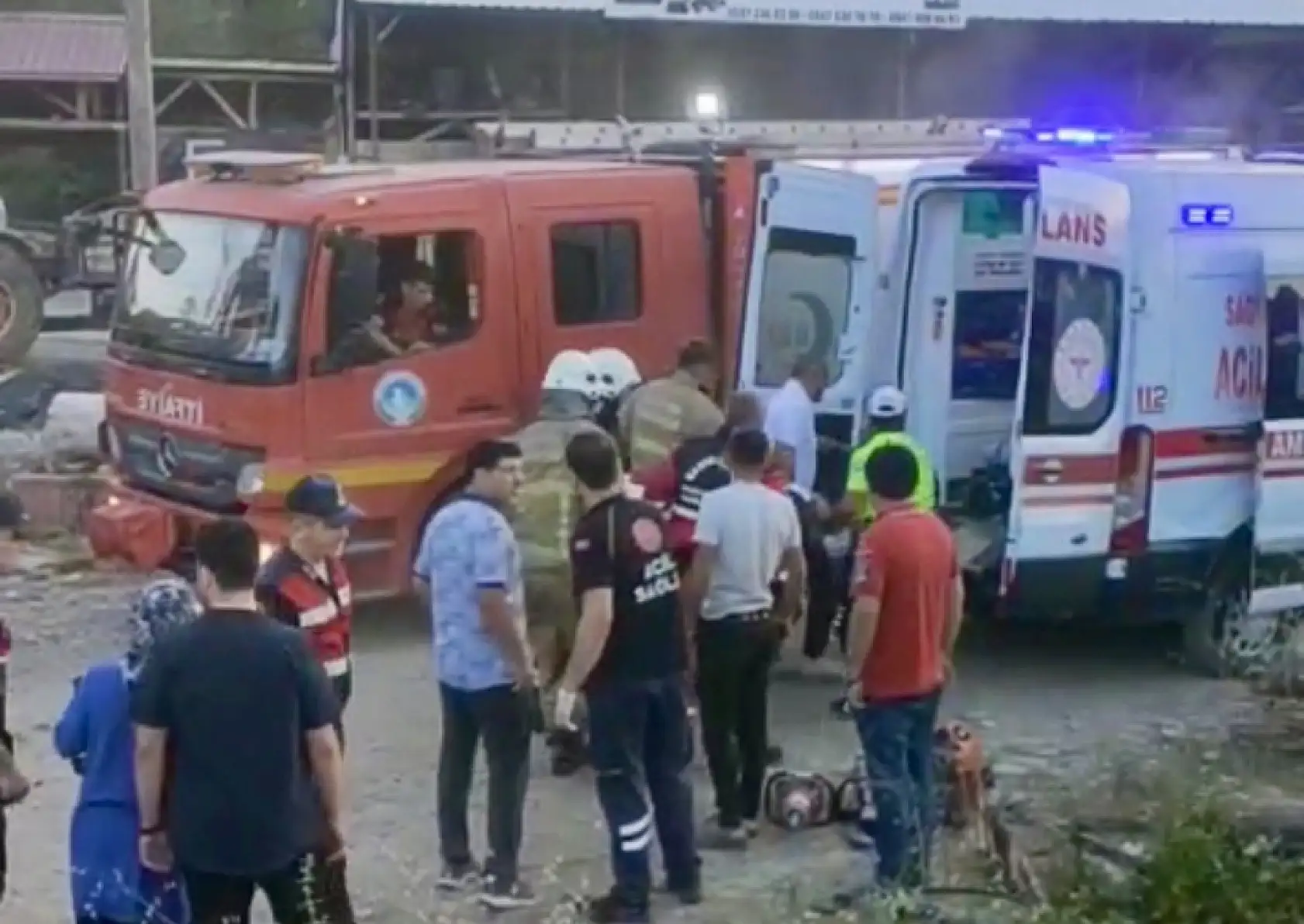 Bartın Kurtköy'de Feci Kaza