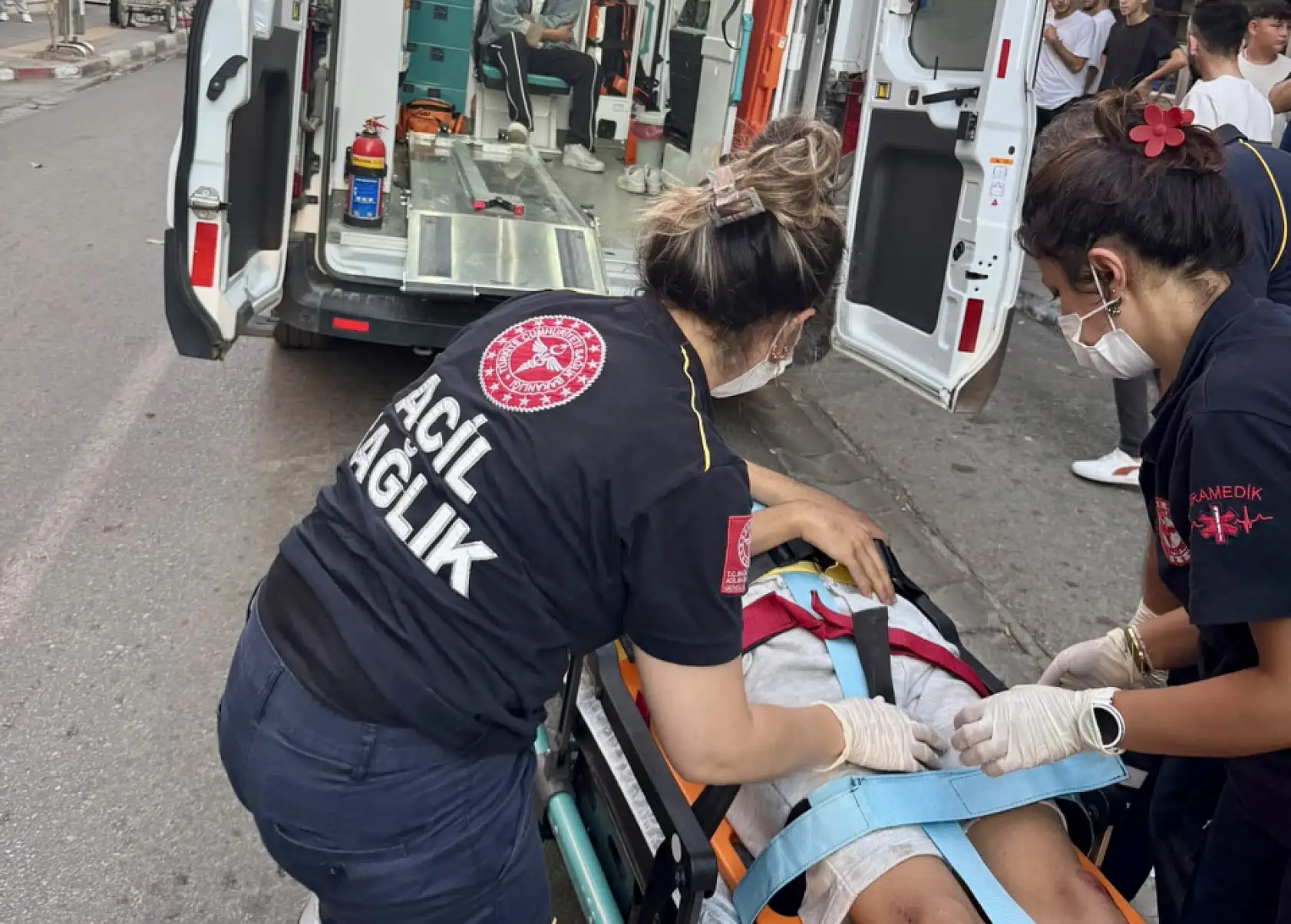 Kozcağız'da motosiklet kazası