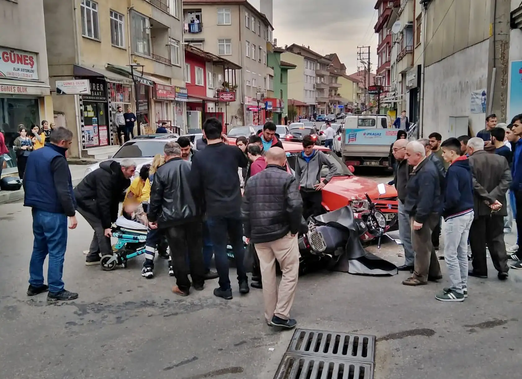 Kafa kafaya çarpışma