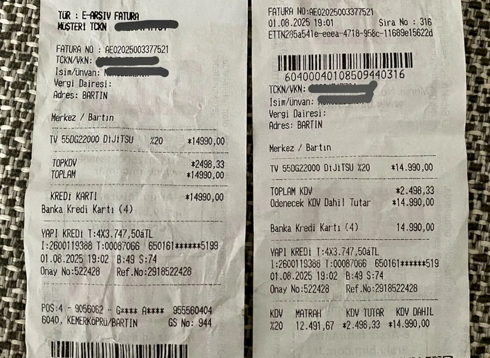 Reyonda Başka, Kasada Başka!