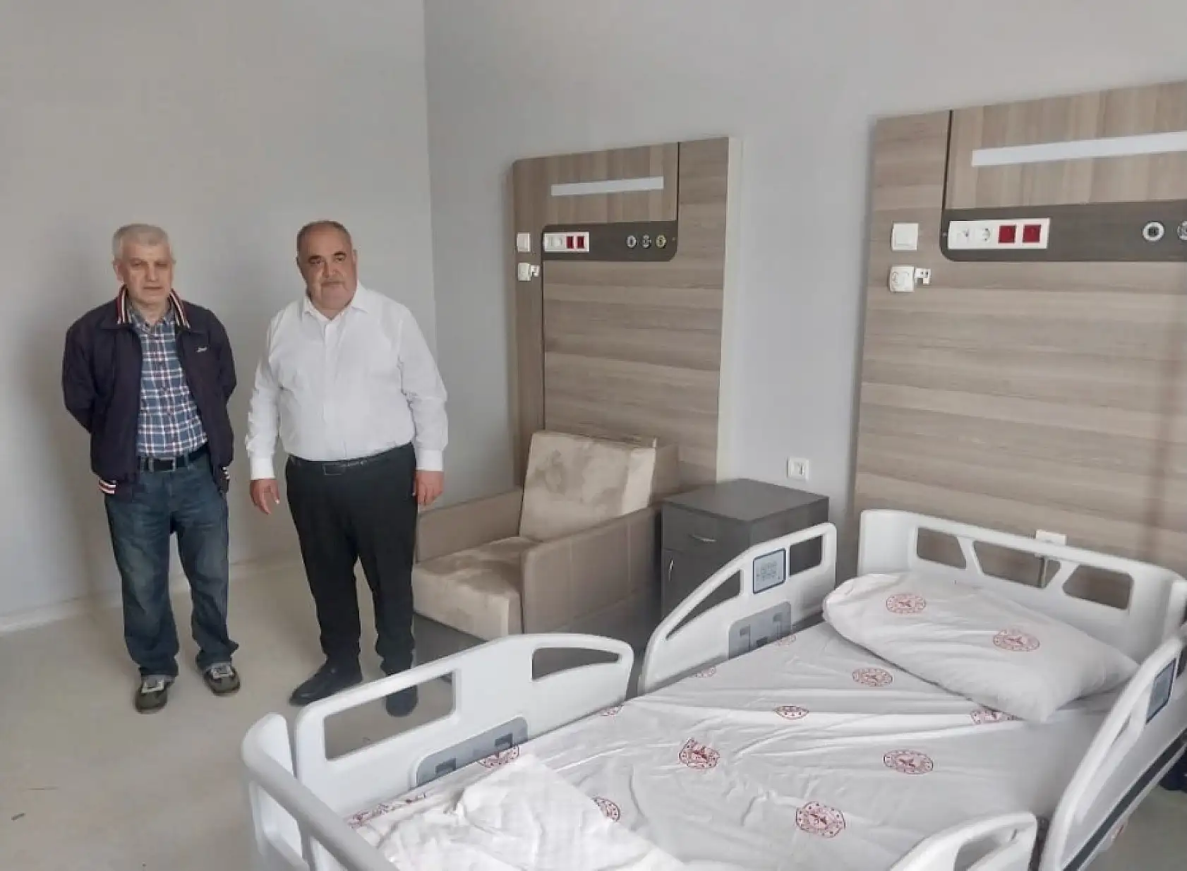 Yeni hastanede sona doğru