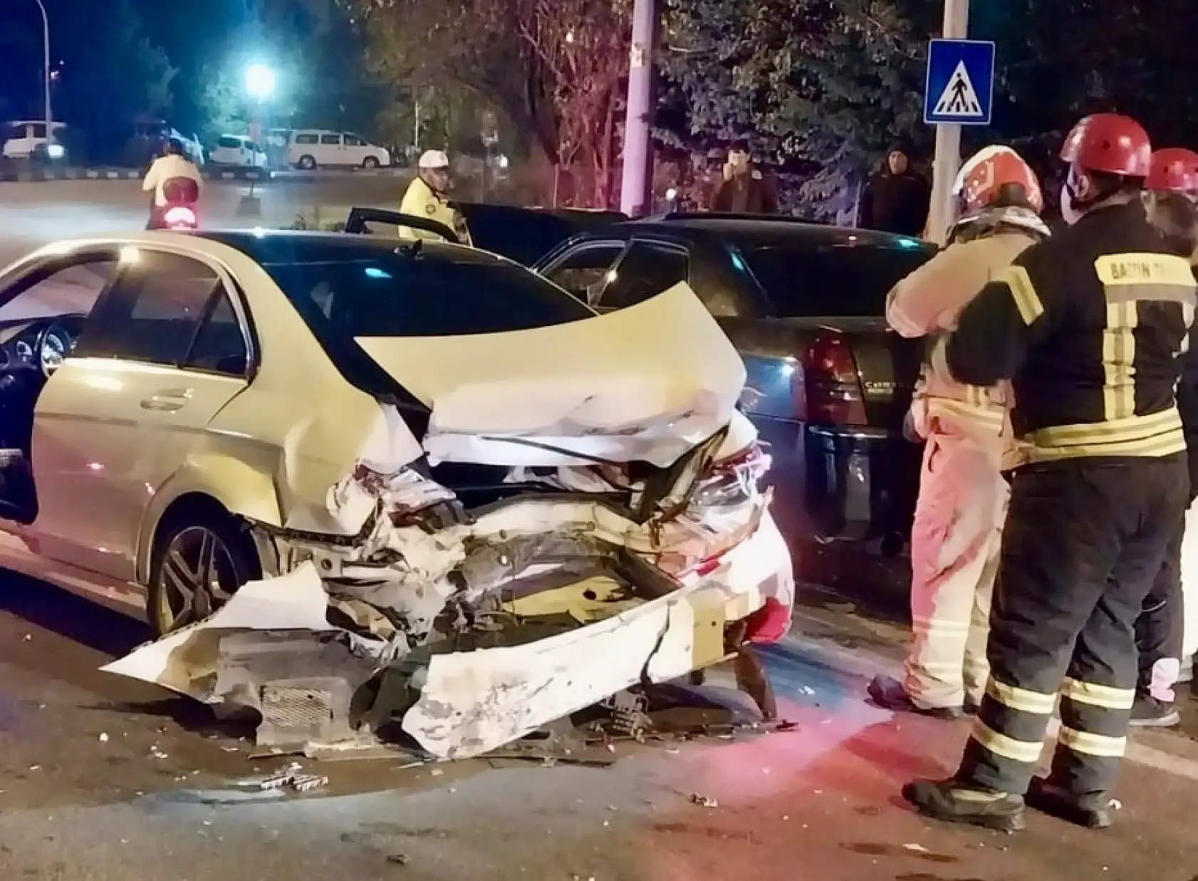 Gölbucağı kavşakta kaza