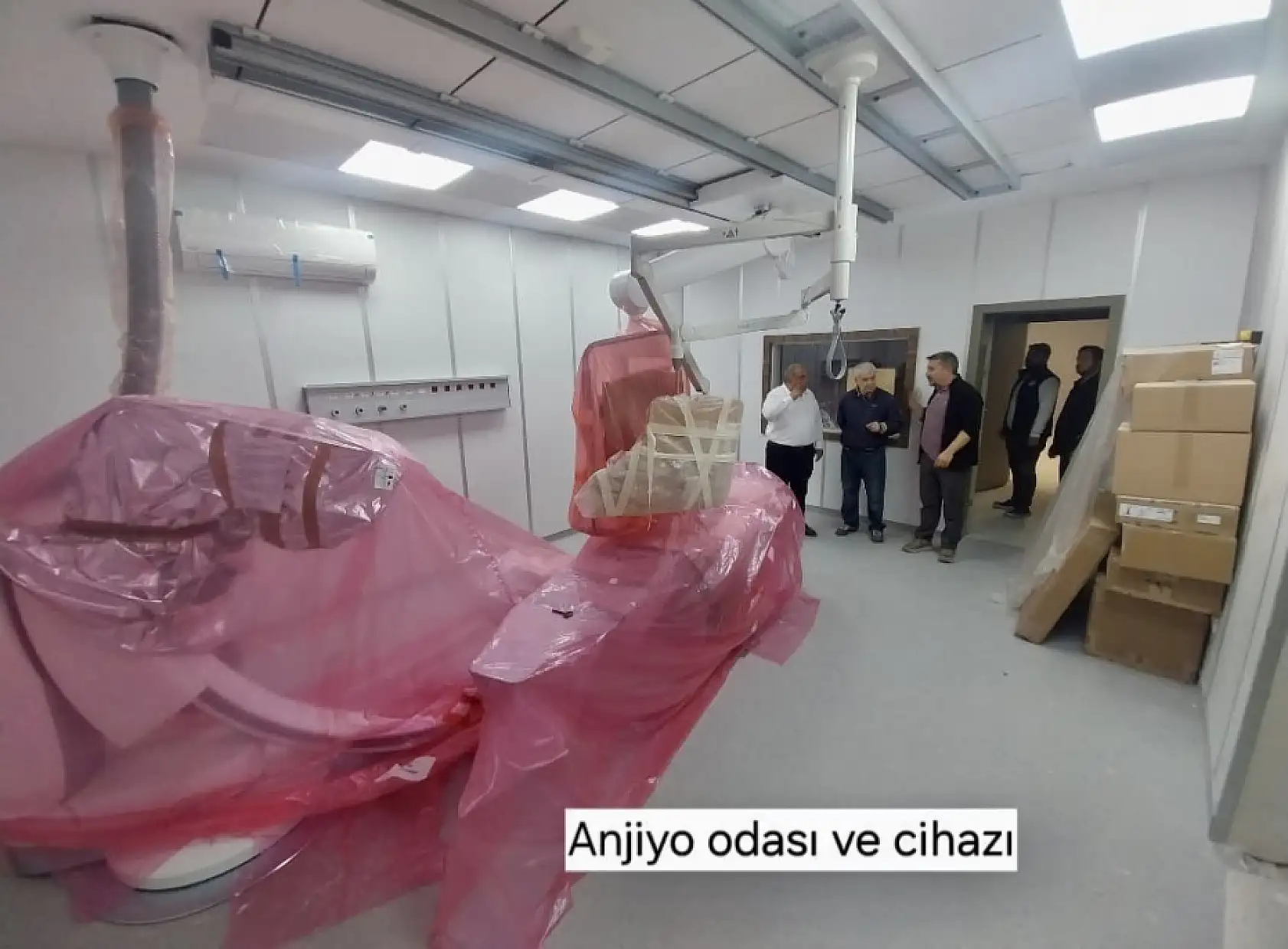 Yeni hastanede sona doğru