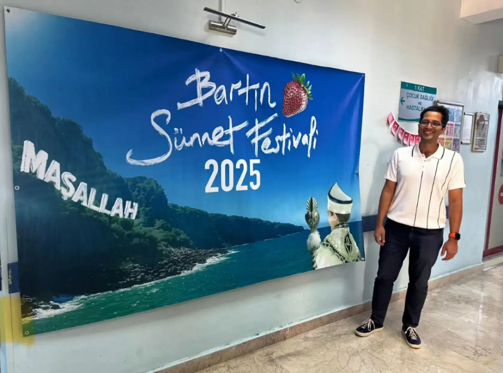 Kadın Doğum Hastanesinde Sünnet şöleni