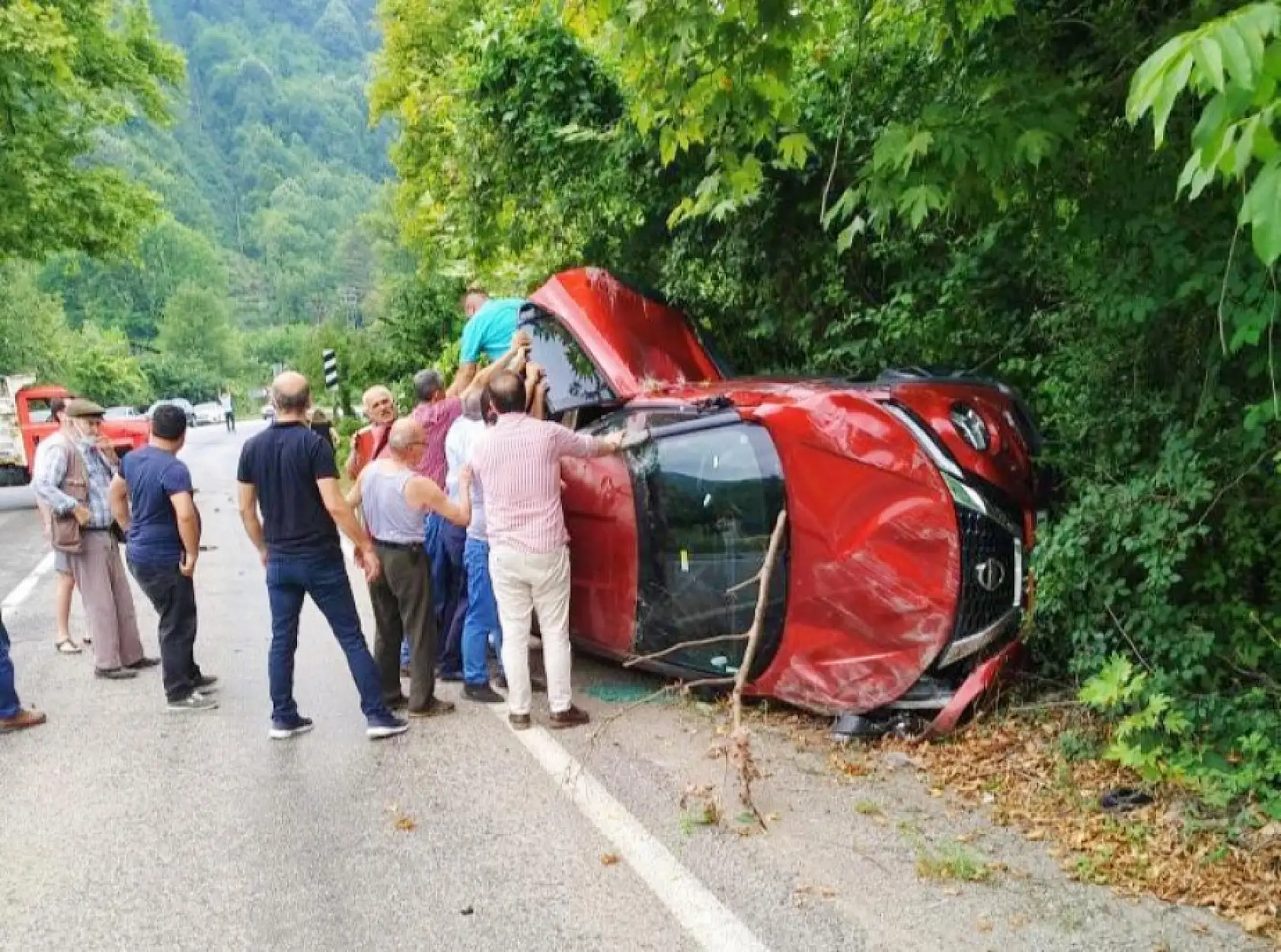 Bartın Karabük yolunda kaza