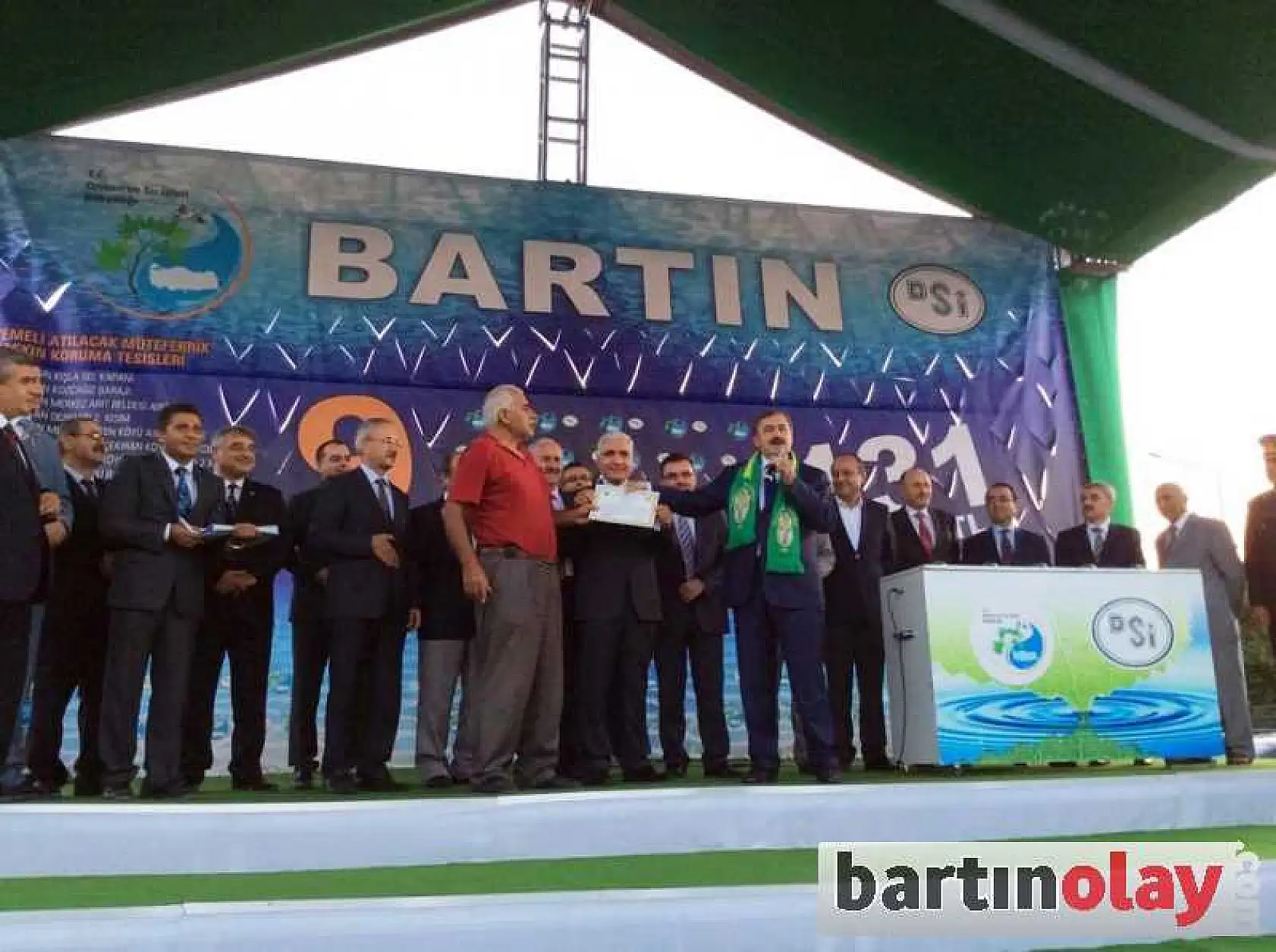 KOZCAĞIZ BARAJININ TEMELİ ATILDI