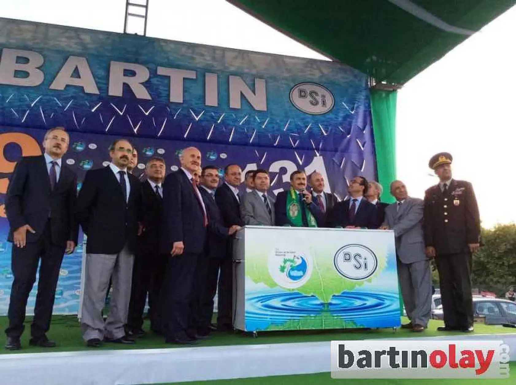 KOZCAĞIZ BARAJININ TEMELİ ATILDI