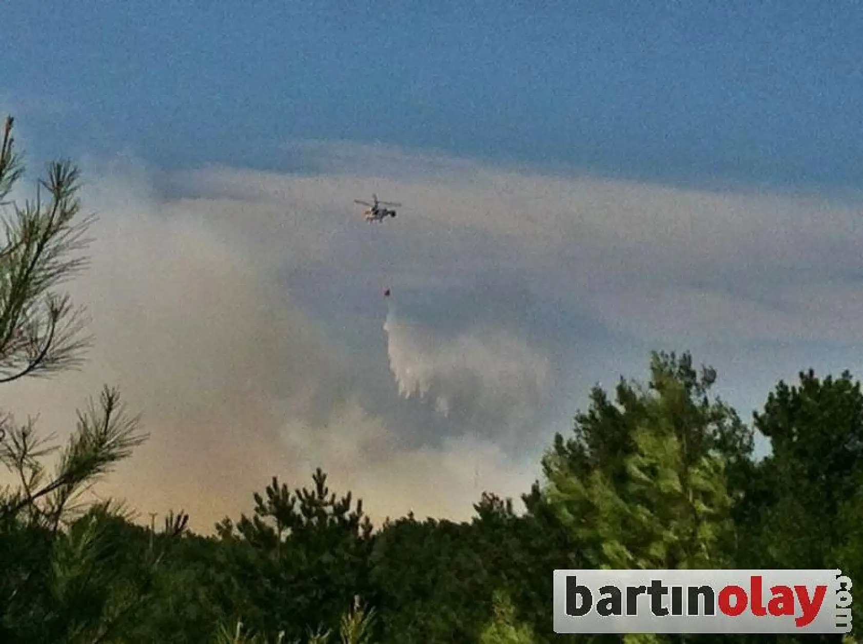 İnkumu tepesinde yangın!