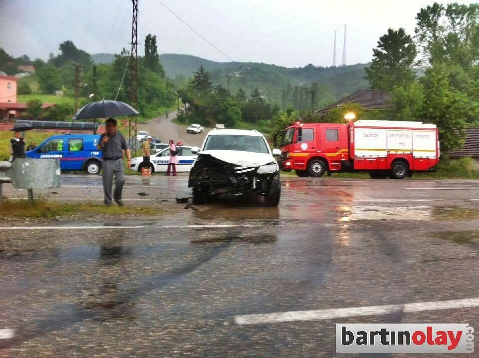 Bartın Çaycuma Yolunda Ölümlü Kaza