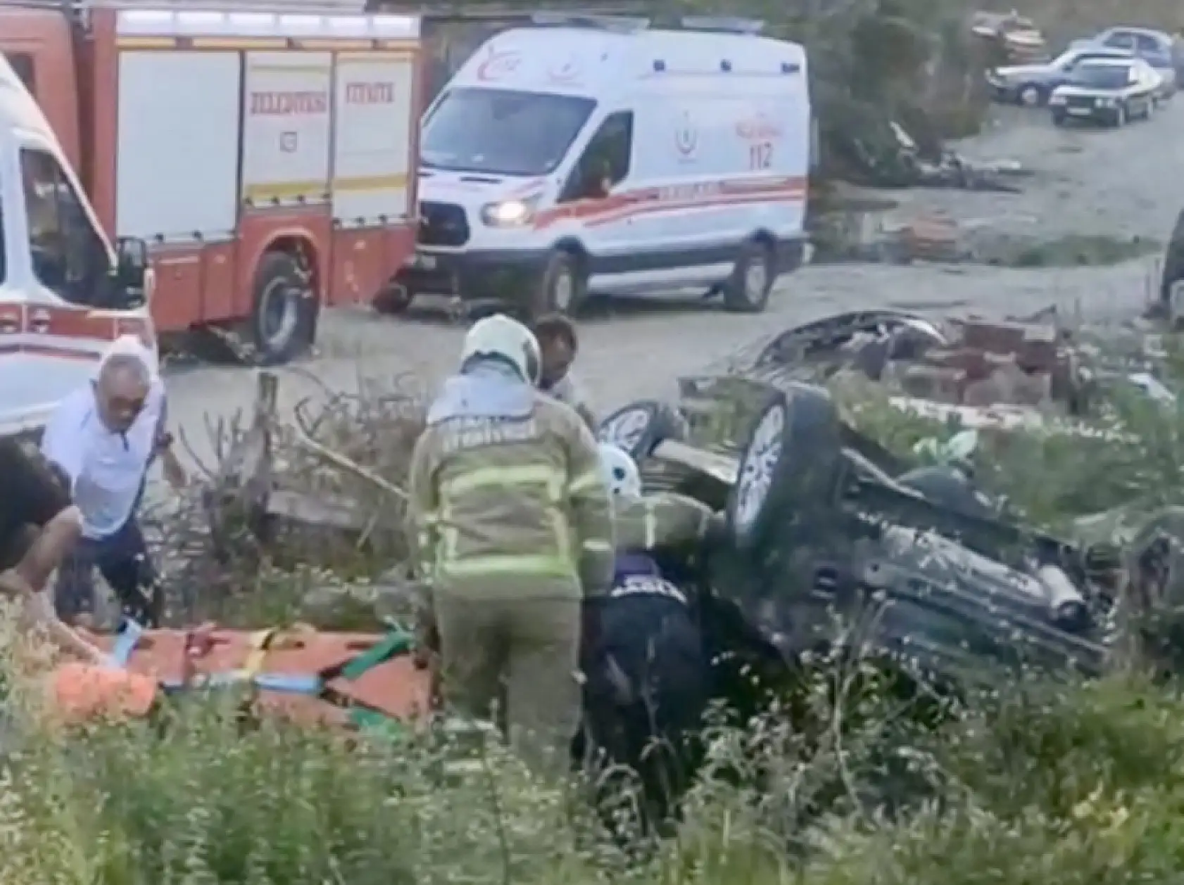 Bartın Kurtköy'de Feci Kaza