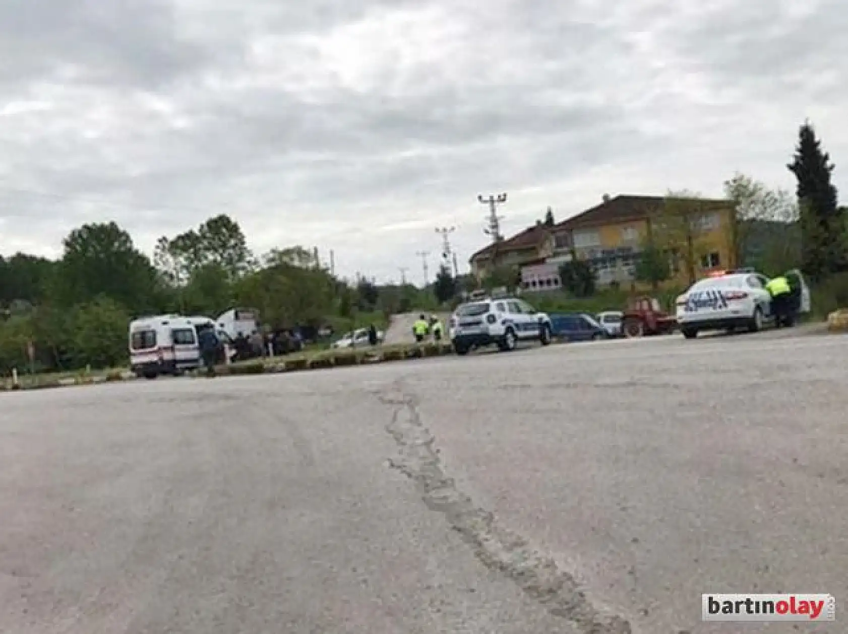 İhsanoğlu kavşağında kaza