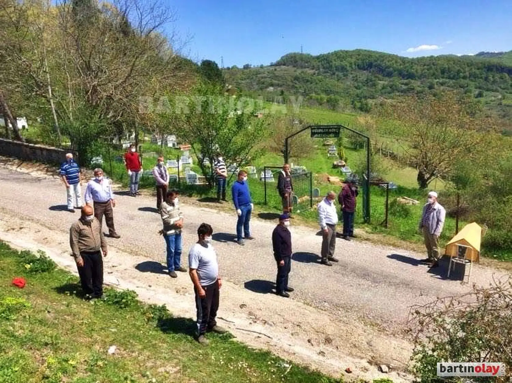 Karantina altında cenaze namazı