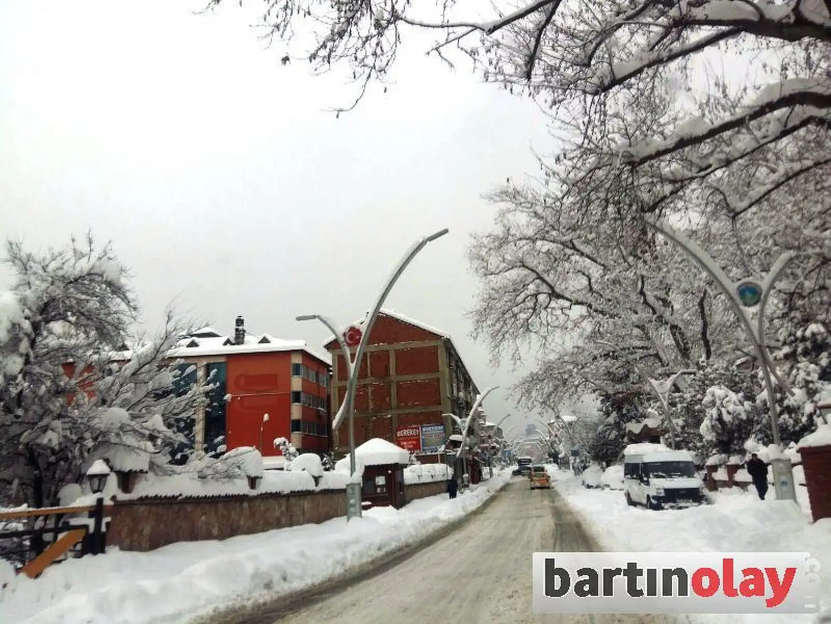 Bartın'da Kar Kalınlığı 1 Metreye yaklaştı