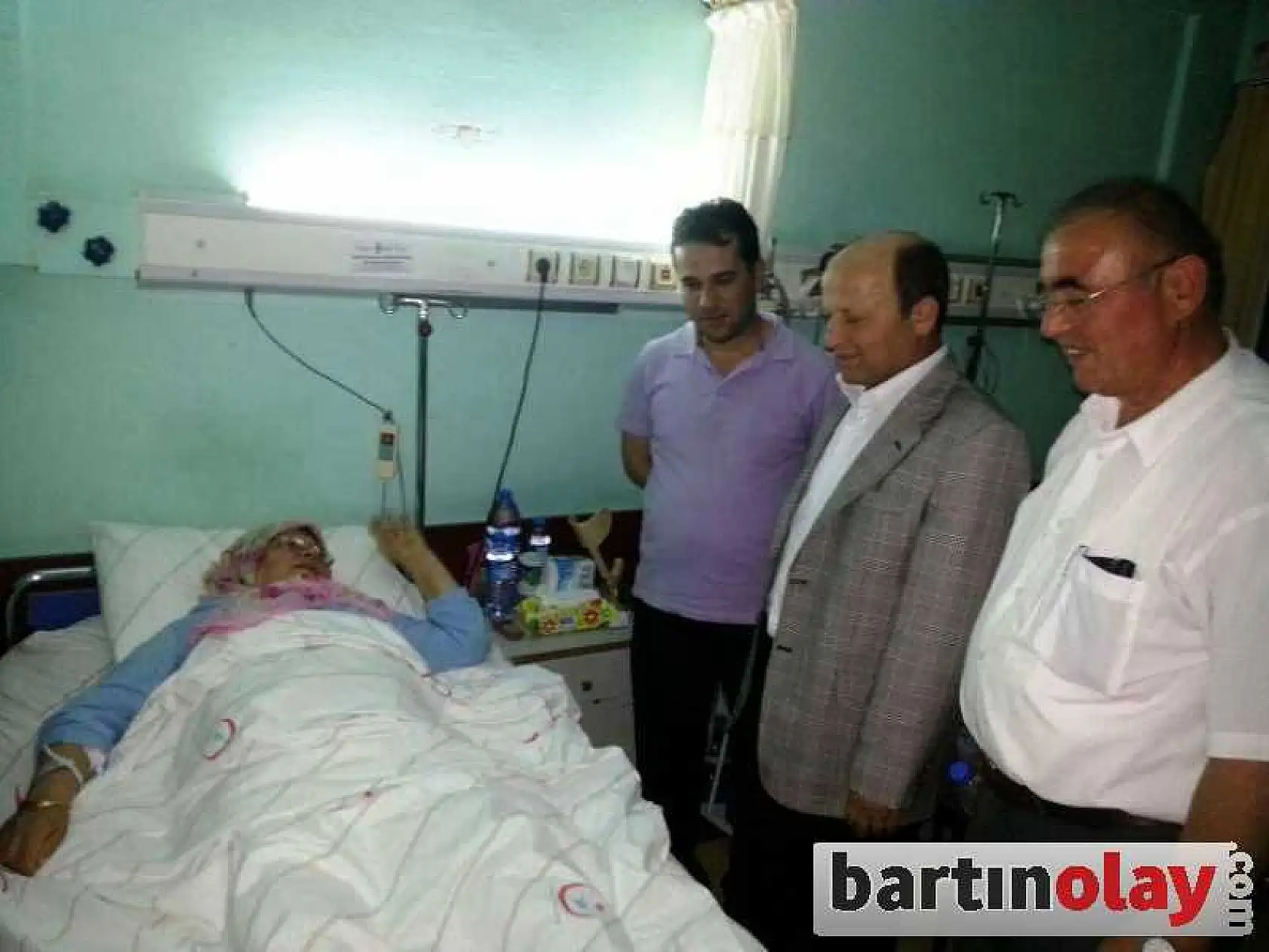 ZEKİ ERDOĞAN HASTANEDE