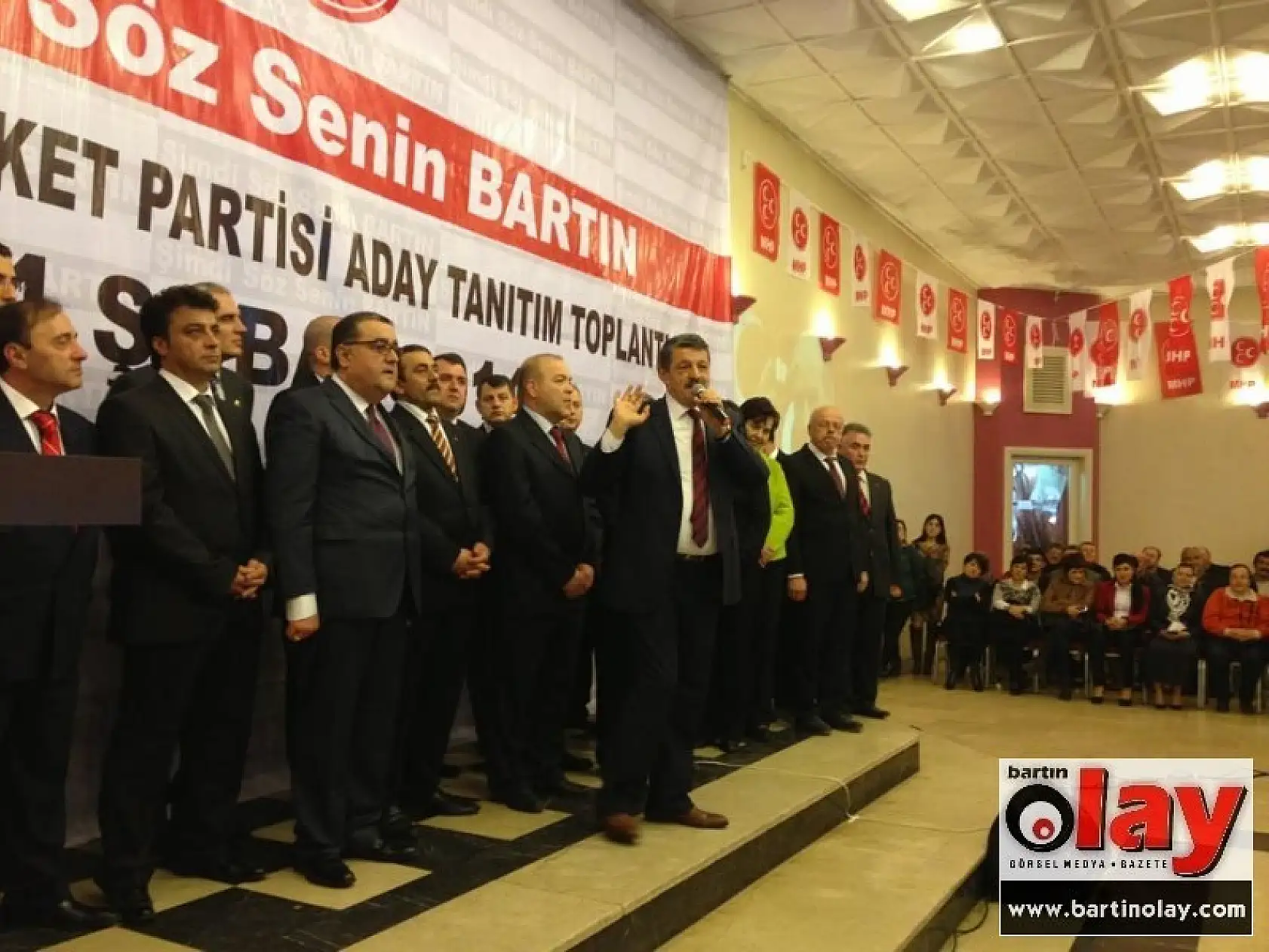 MHP ADAYLARINI TANITTI