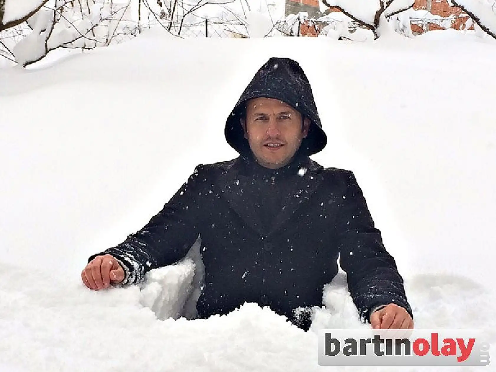 Bartın'da kar kalınlığı 1,5 Metreyi Geçti