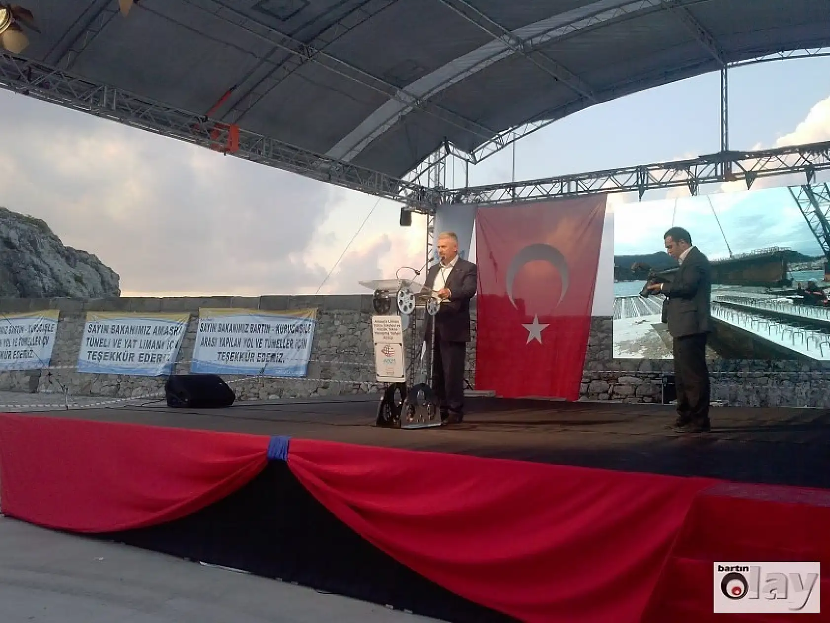 Bakan Yıldırım Bartın'da