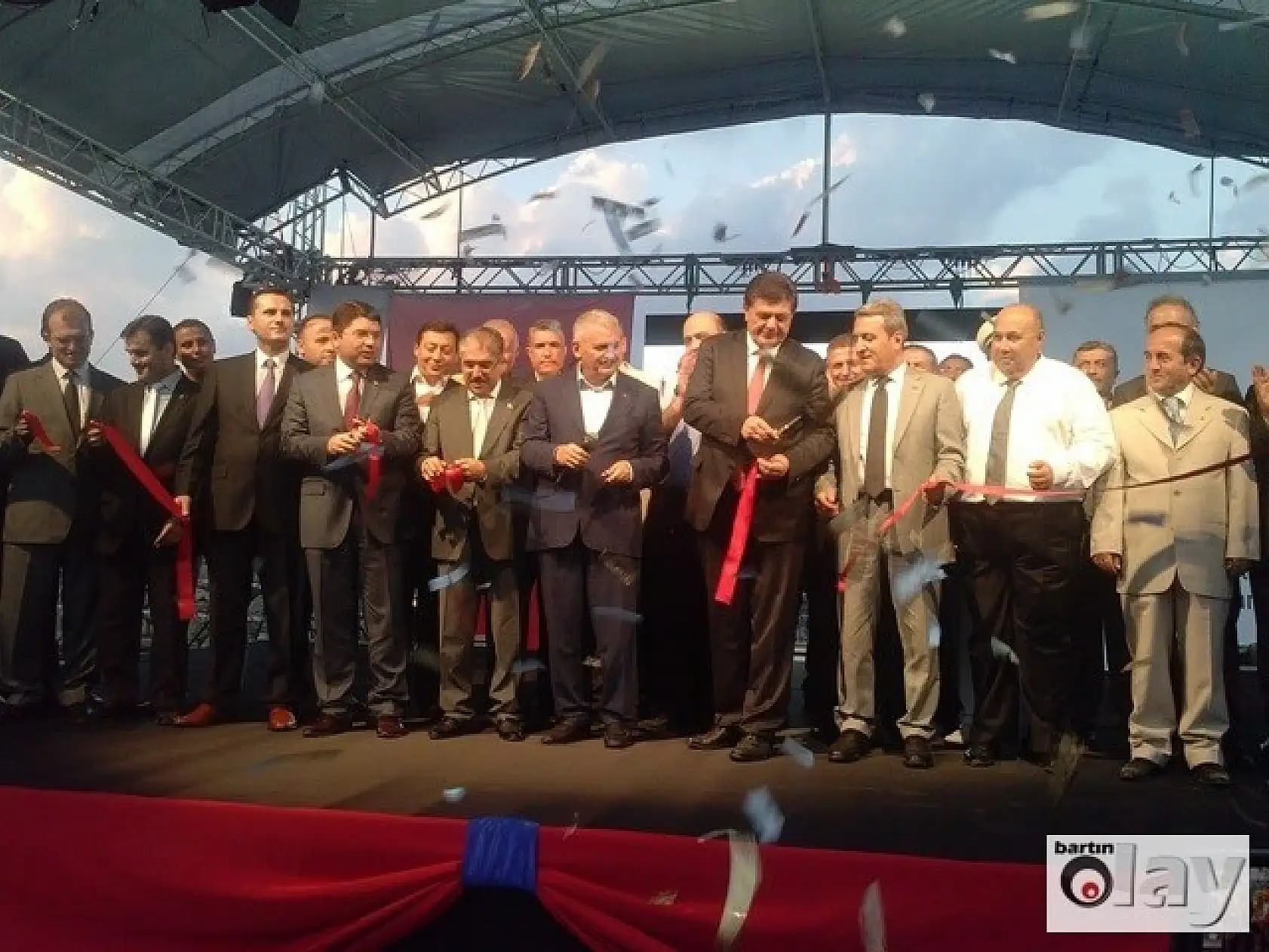 Bakan Yıldırım Bartın'da