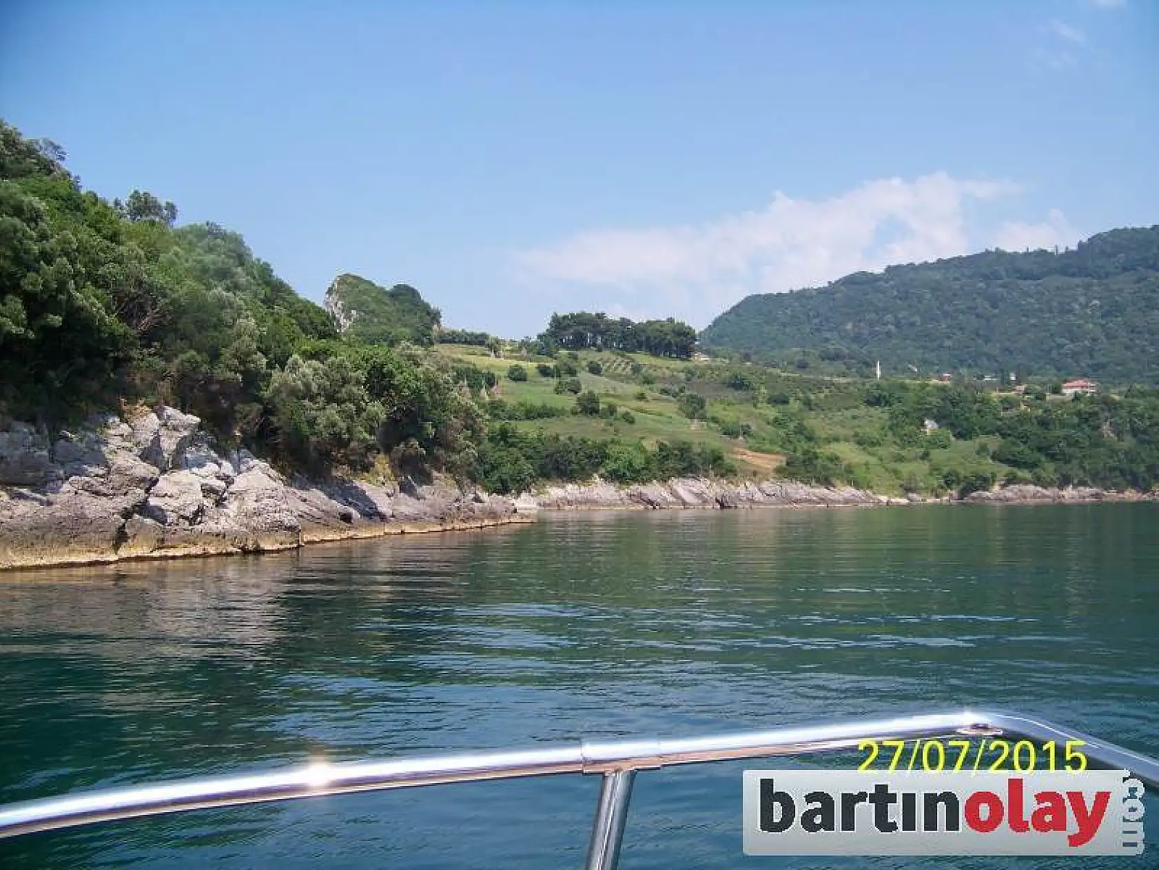 Bartın sahillerinden eşsiz görüntüler