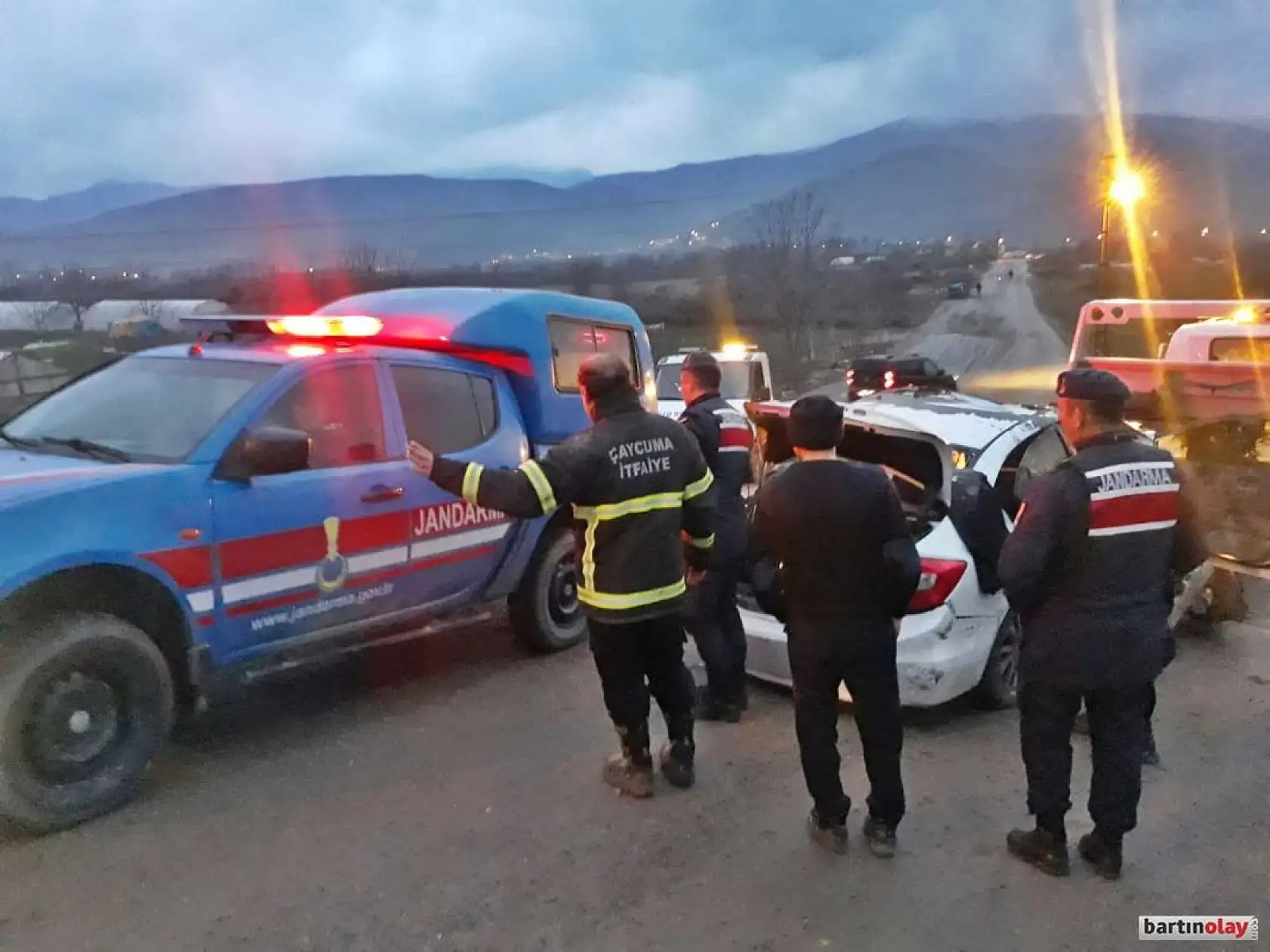 50 metreden bahçeye uçtu