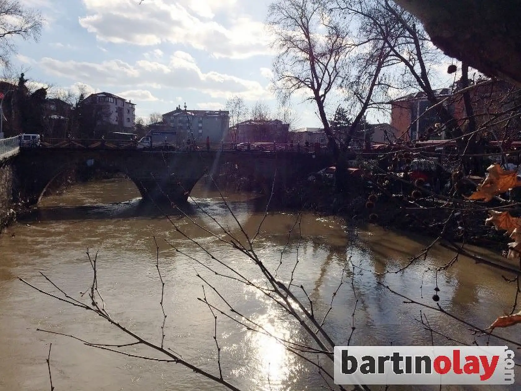 Irmakta su seviyesi normale döndü