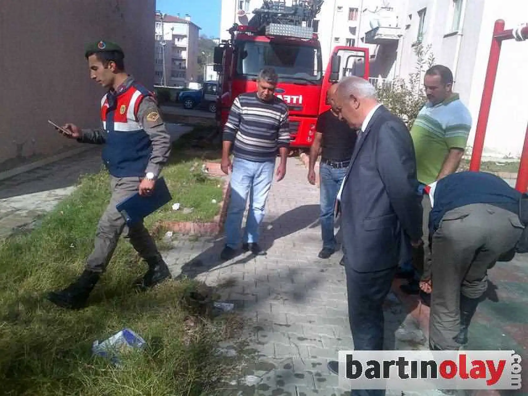 Kozcağız'da Yangın Paniği Yaşandı