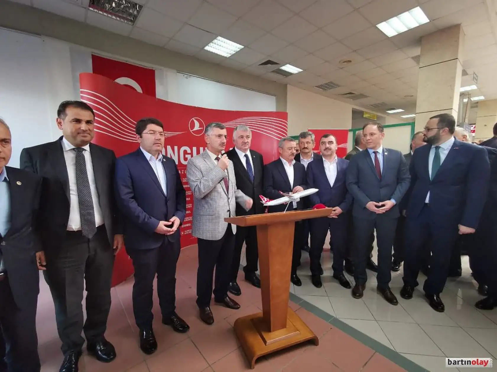 THY Zonguldak'a ilk seferini yaptı