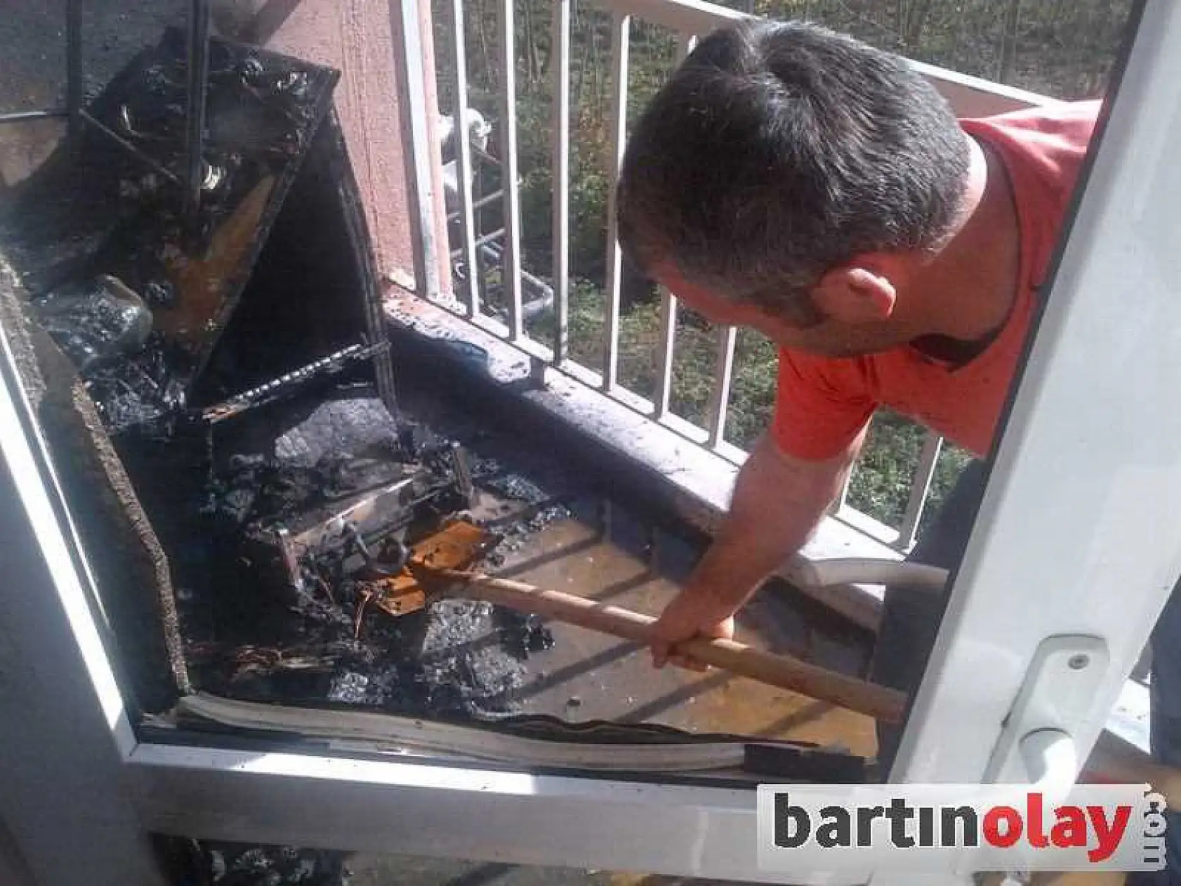 Kozcağız'da Yangın Paniği Yaşandı