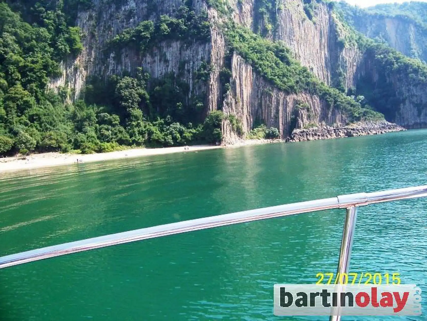 Bartın sahillerinden eşsiz görüntüler