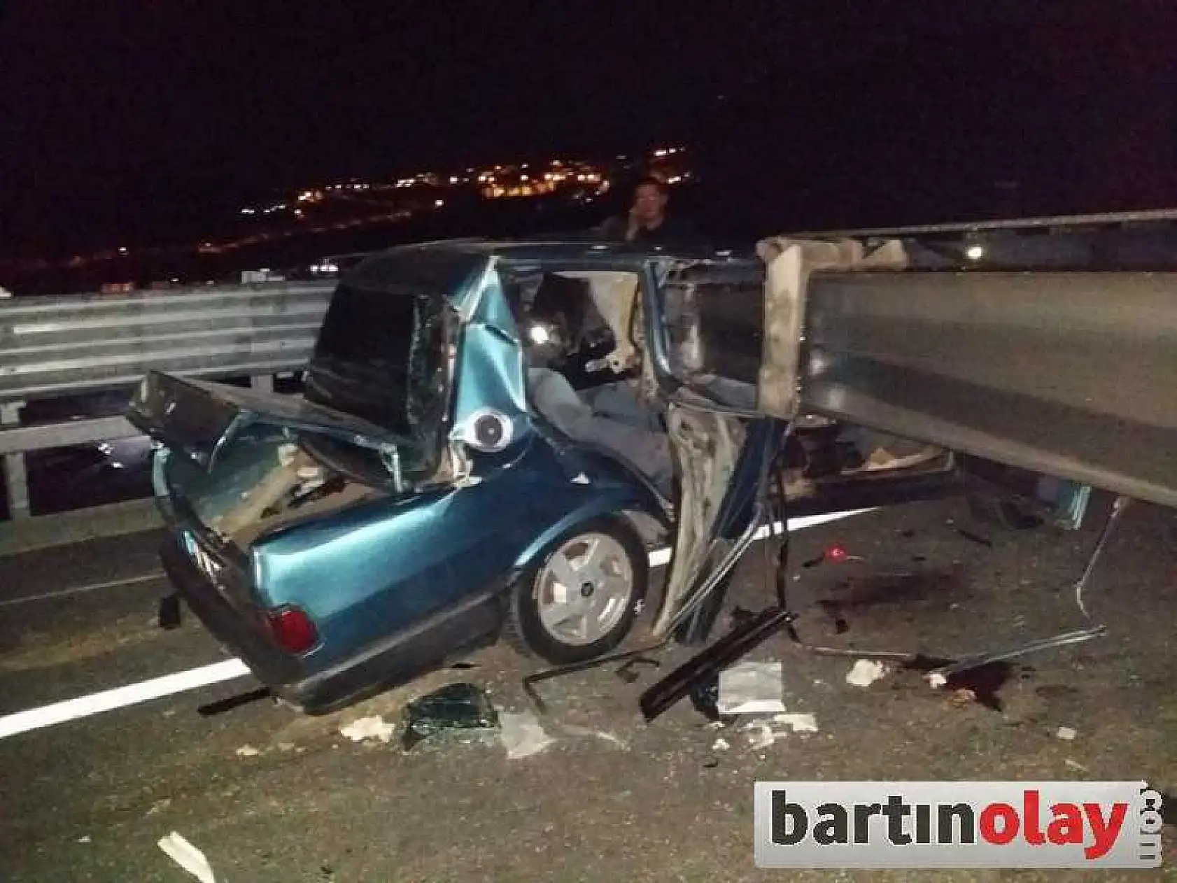 Amasra Yolunda Feci Kaza: 1 Ölü 3 Yaralı