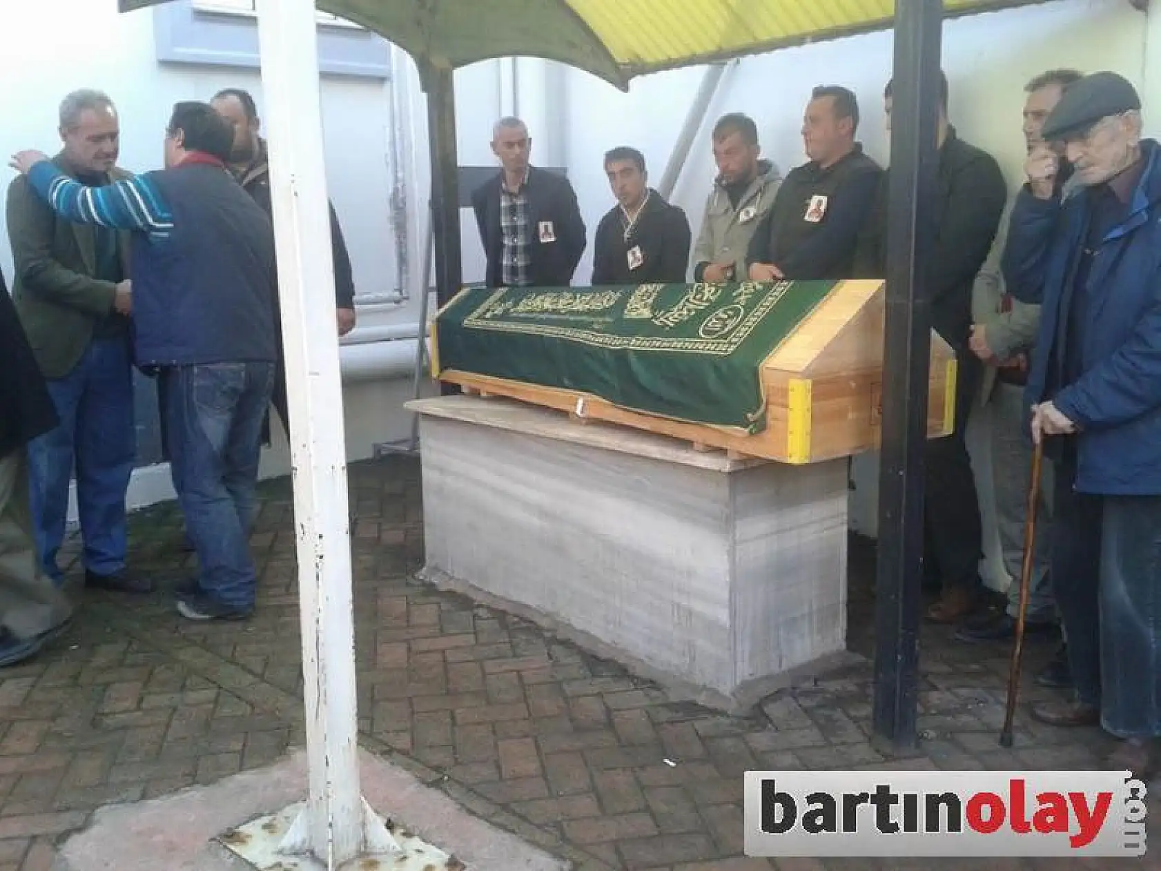 Makaraya Sıkışan Balıkçı son yolculuğuna uğurlandı