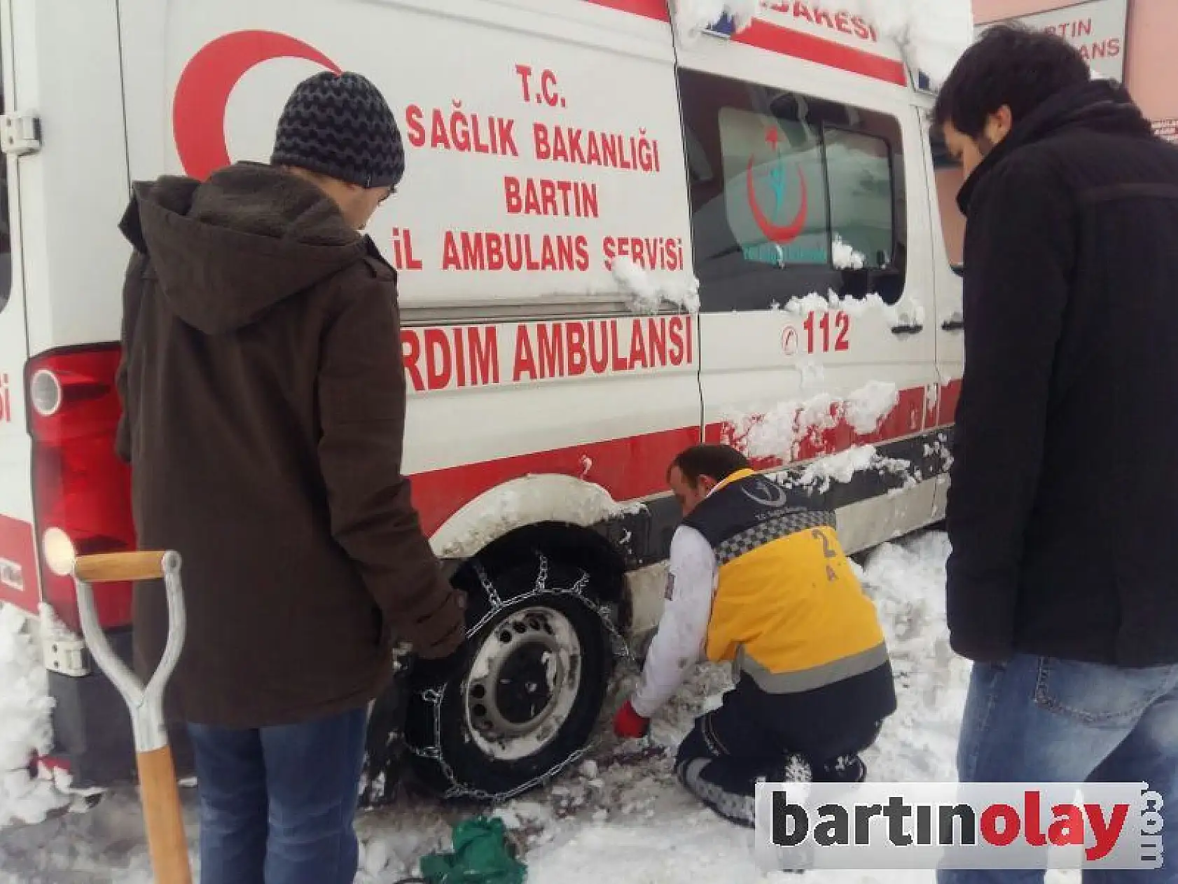 Bartın'da Kar Kalınlığı 1 Metreye yaklaştı