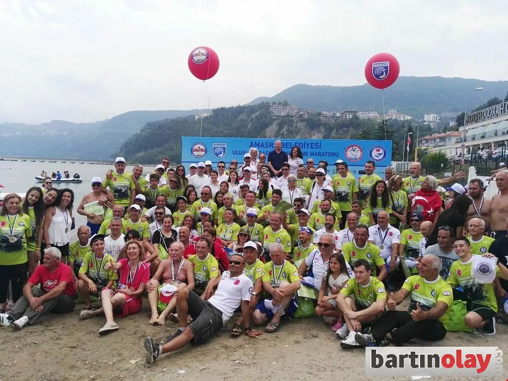 Amasra Açık Su Maratonu Nefesleri Kesti