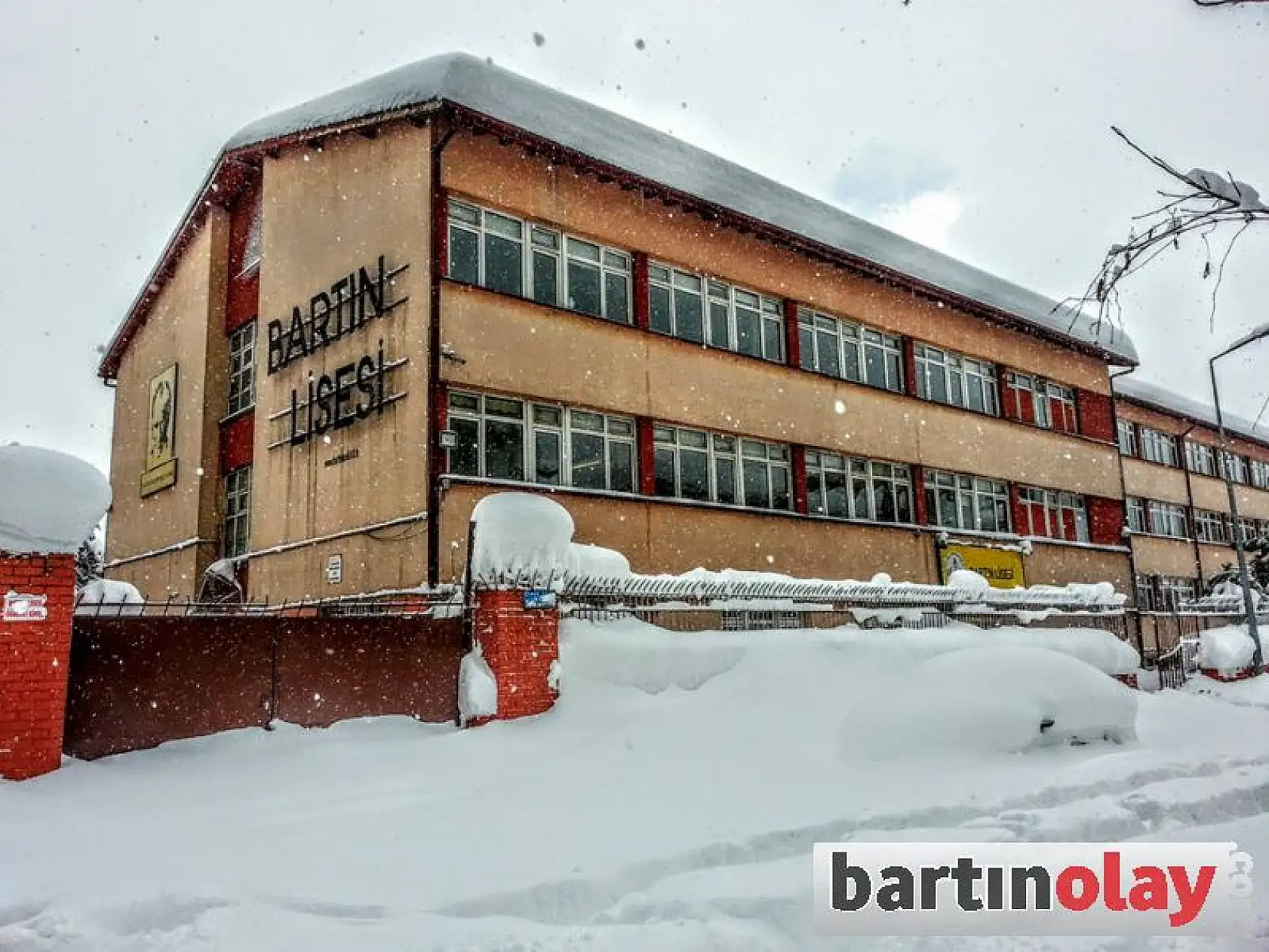 Bartın'dan kar manzaraları