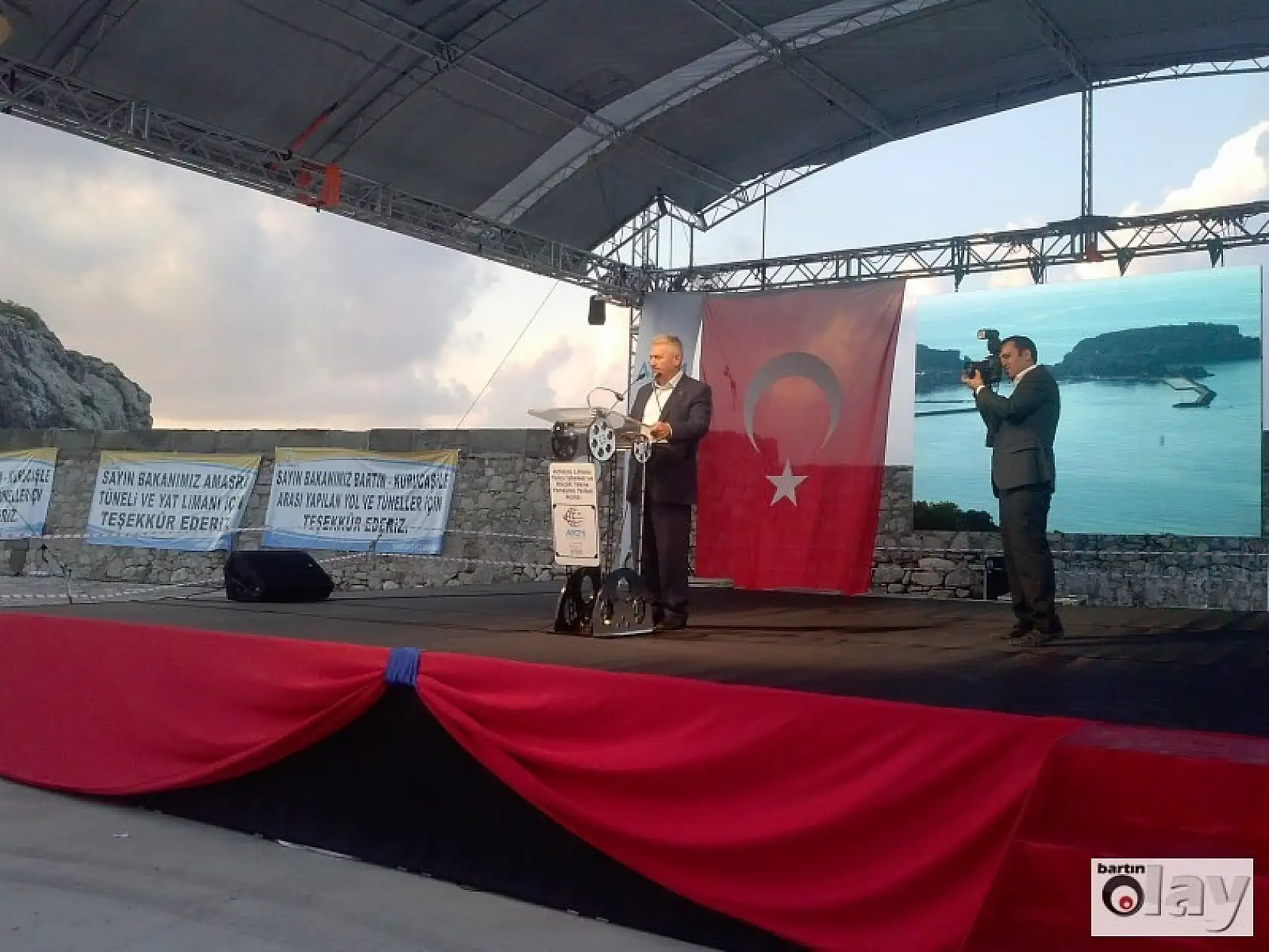 Bakan Yıldırım Bartın'da