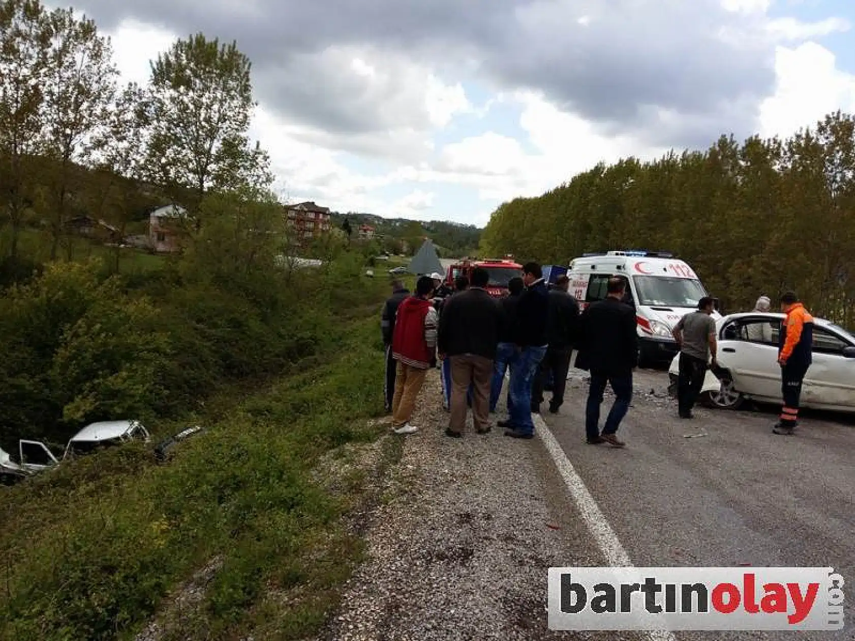 Bartın Karabük Yolunda Feci Kaza