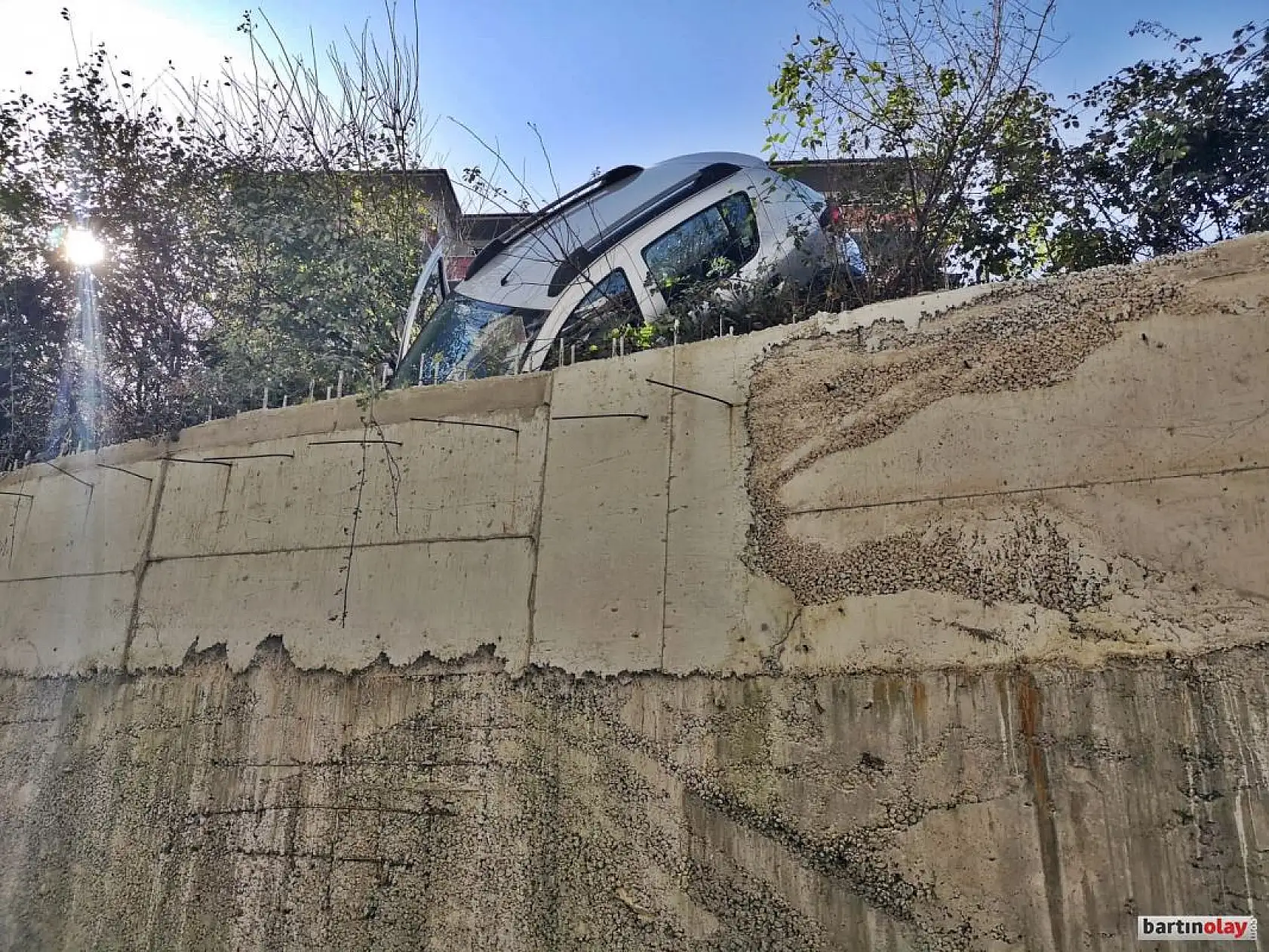 Aladağ Mahallesinde kaza