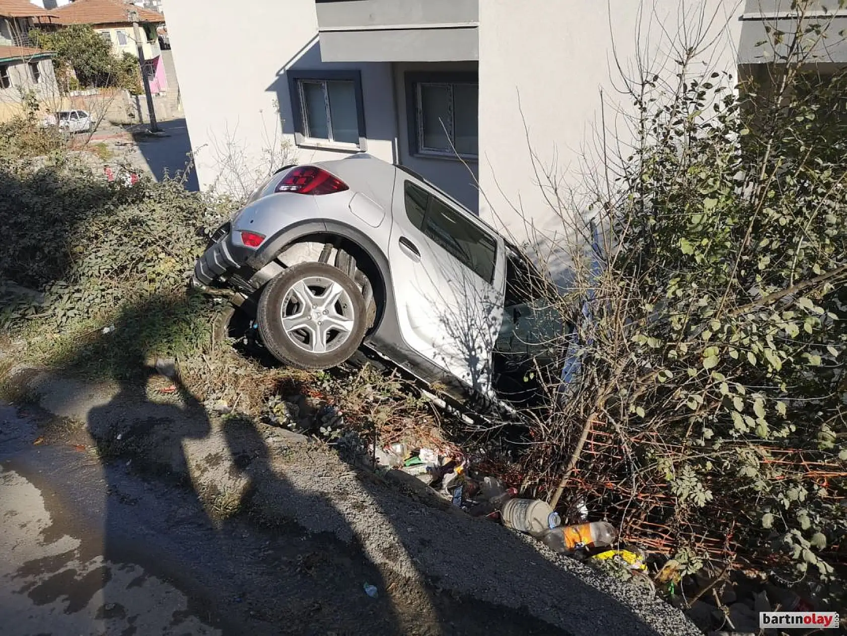 Aladağ Mahallesinde kaza