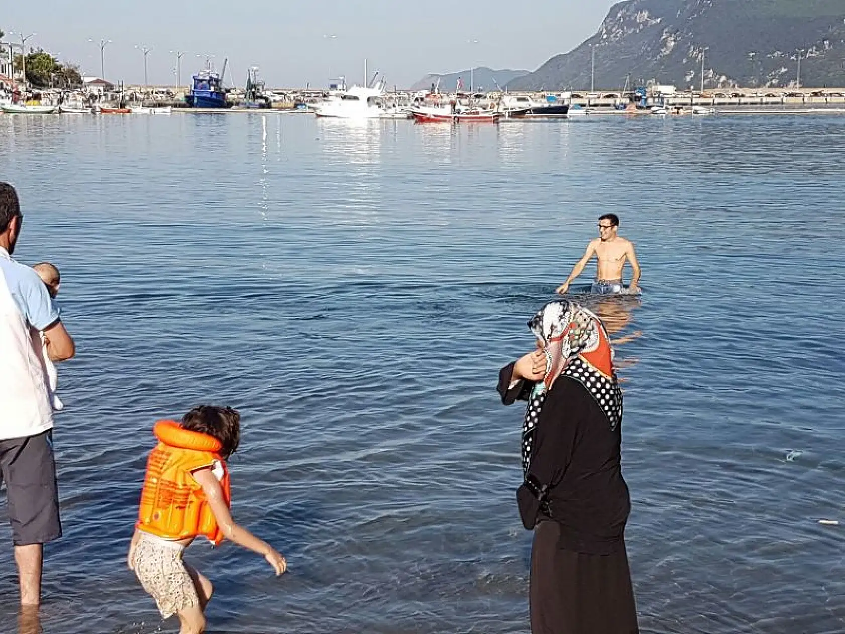 Amasra'da Ekim ayında deniz keyfi