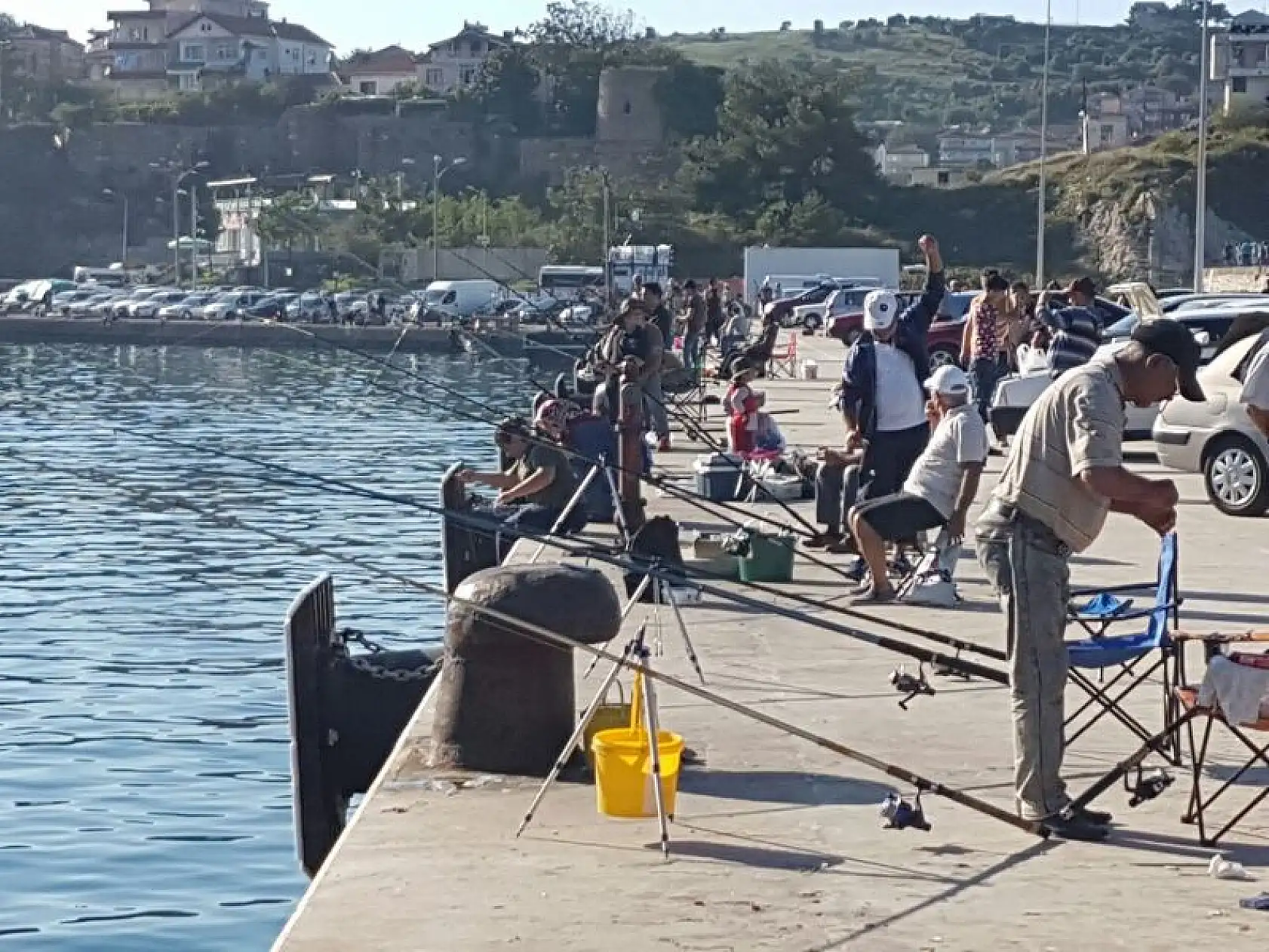 Amasra'da Ekim ayında deniz keyfi