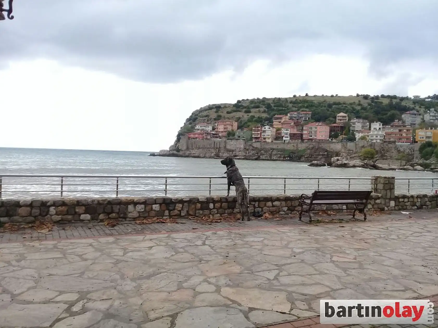 Amasra'da hırçın dalgalar